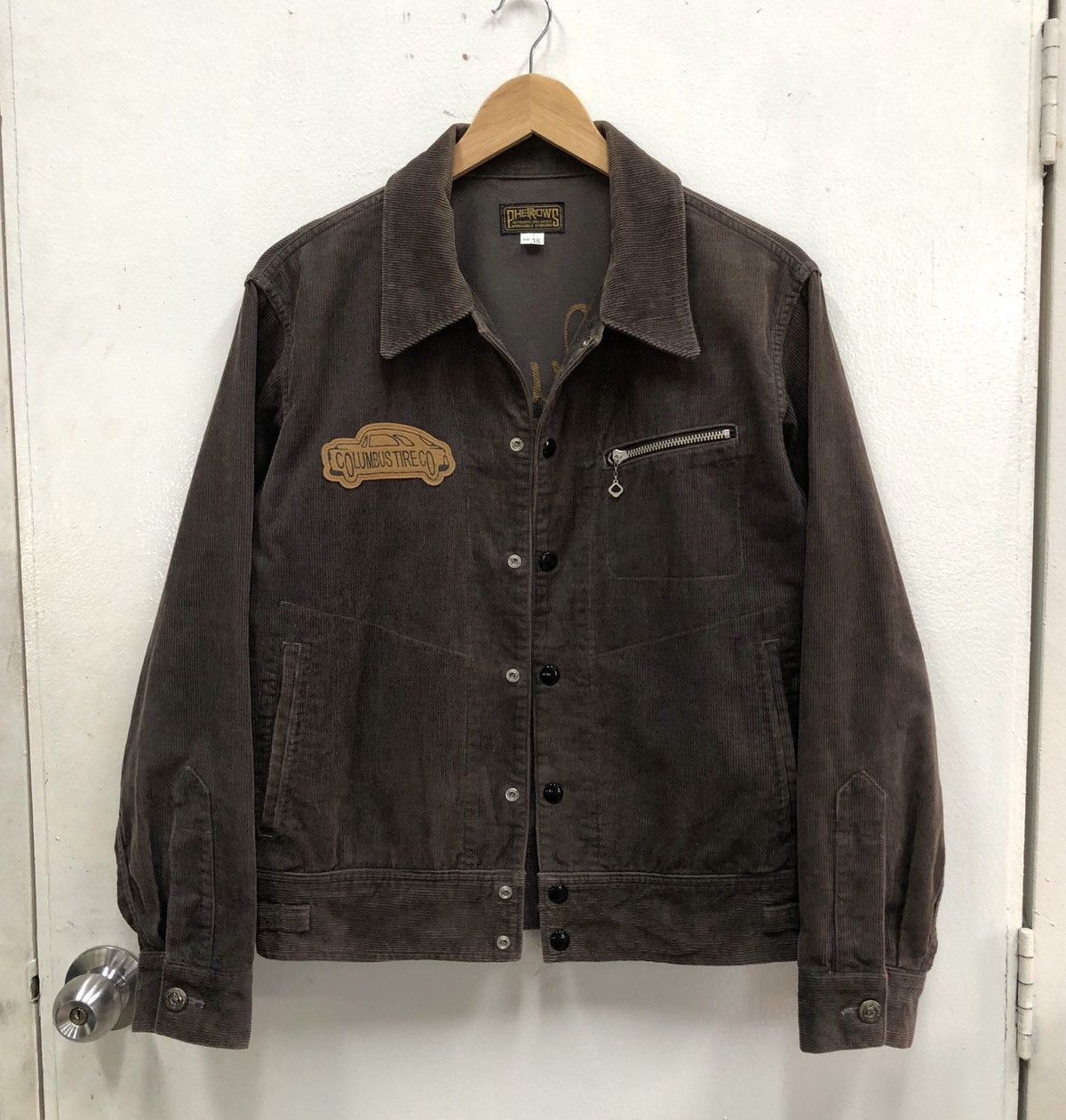 Vintage PHERROW 13W-PEJ Fellows Corduroy Burgundy Snap Button Jacket Size US M / EU 48-50 / 2 - 1 Thumbnail