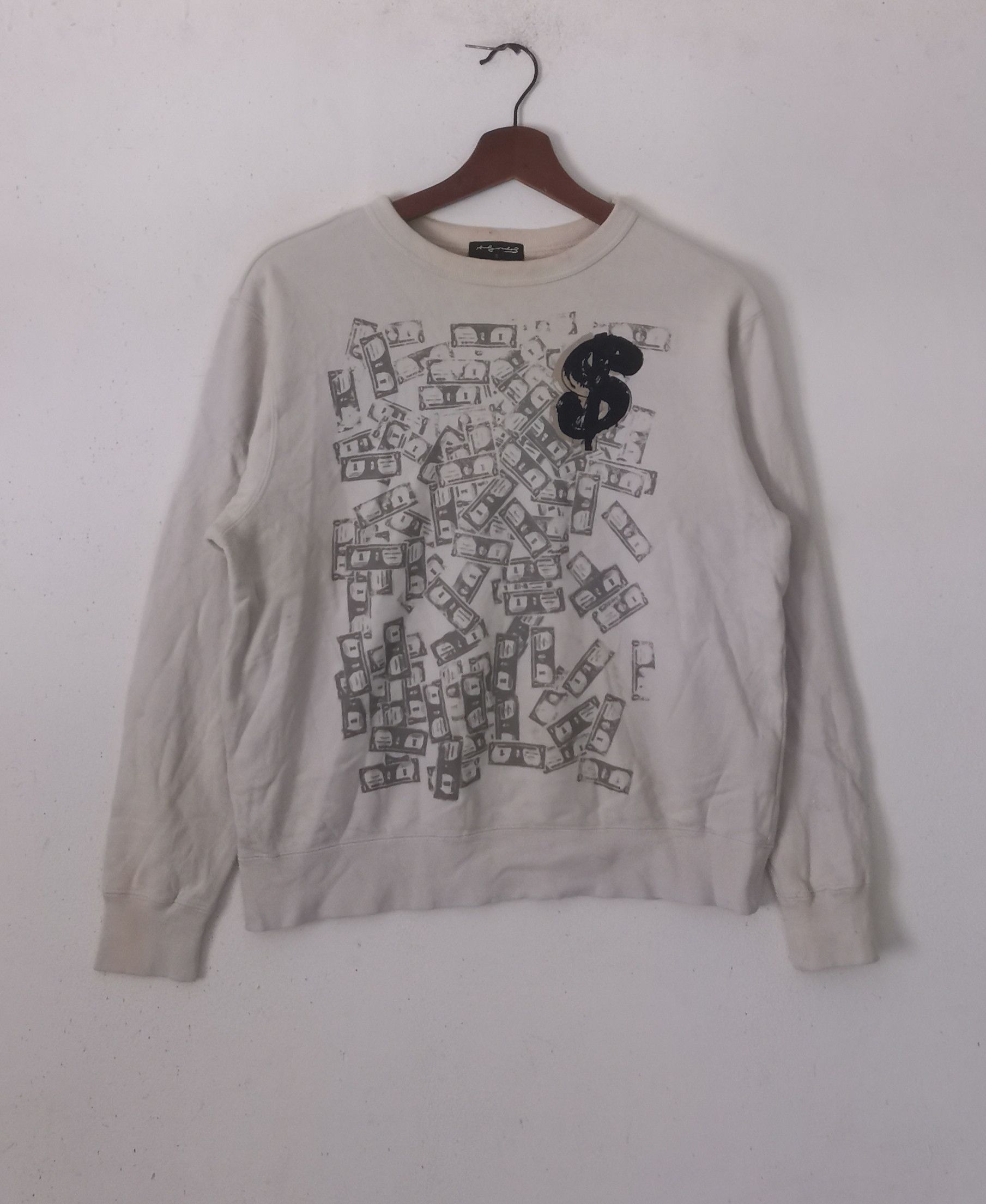Andy Warhol Rare Andy warhol sweatshirt cream colour Size US S / EU 44-46 / 1 - 1 Thumbnail