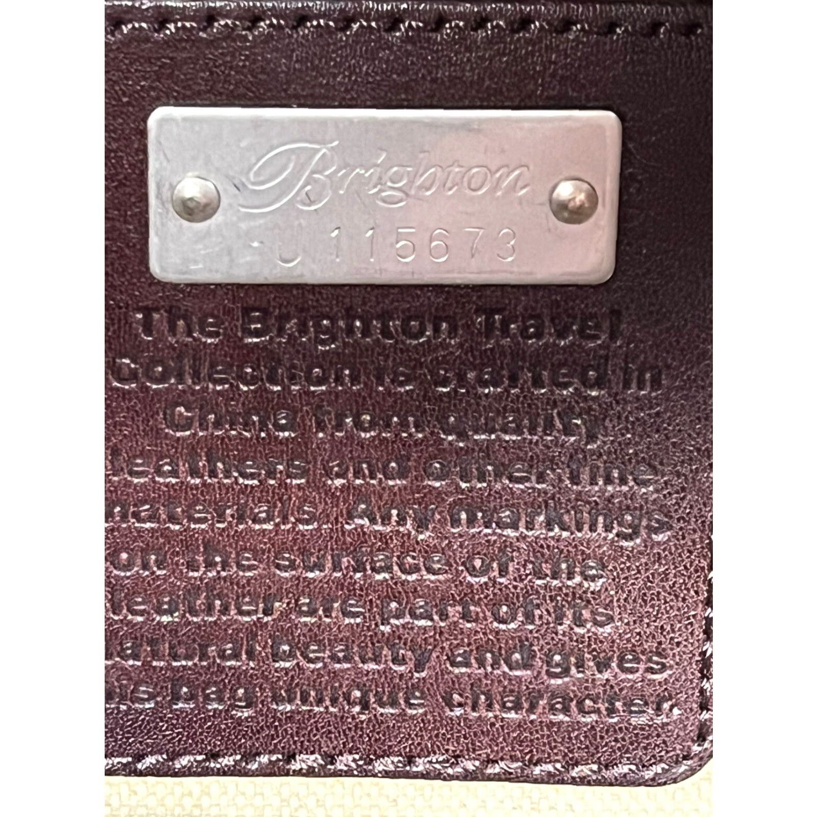 Brighton VINTAGE Brighton Overnight Travel Bag Women Large Black Brown Leather Canvas Size ONE SIZE - 7 Thumbnail