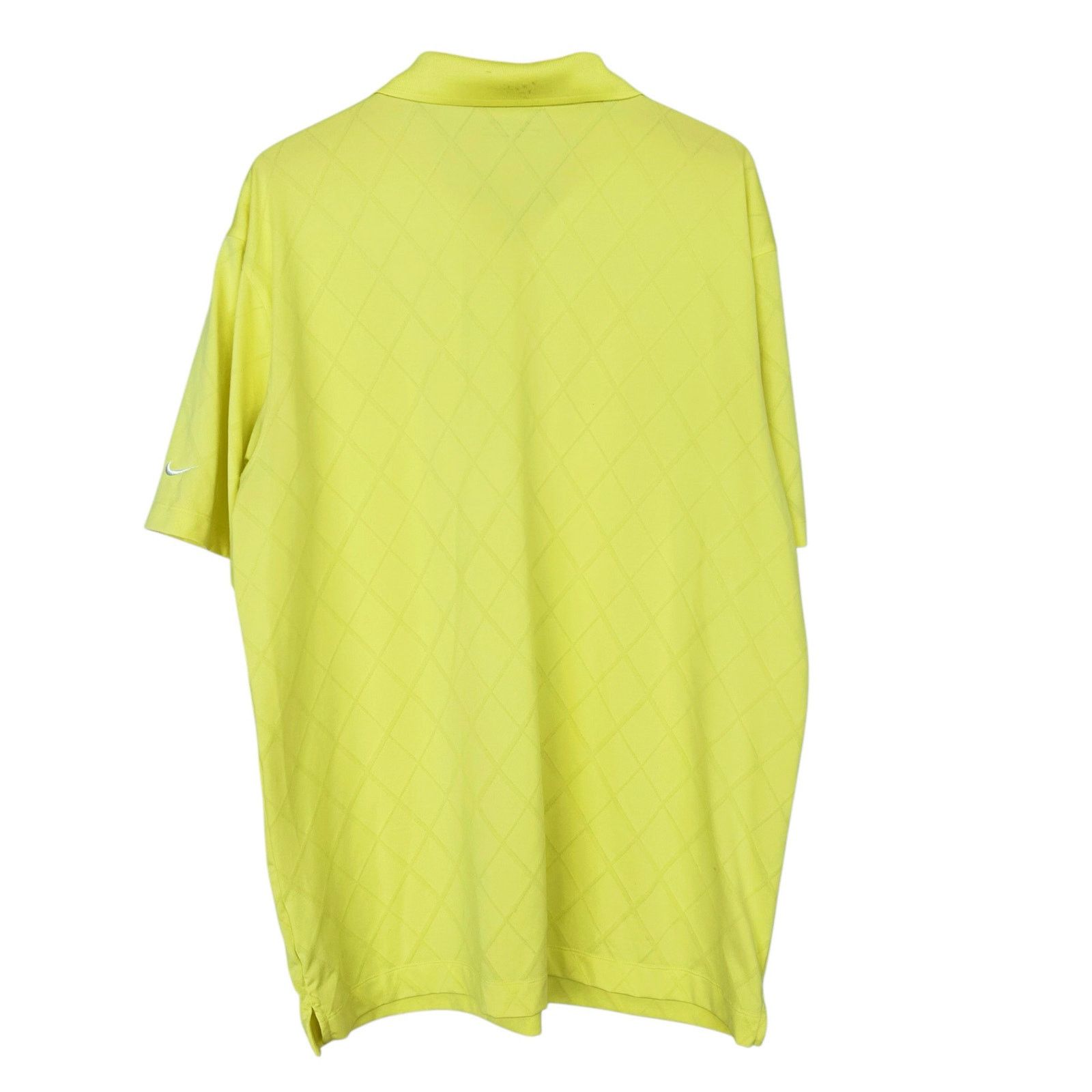 Nike Nike Golf Fit Dry Yellow Short Sleeve Polo Sz XL Size US XL / EU 56 / 4 - 5 Thumbnail