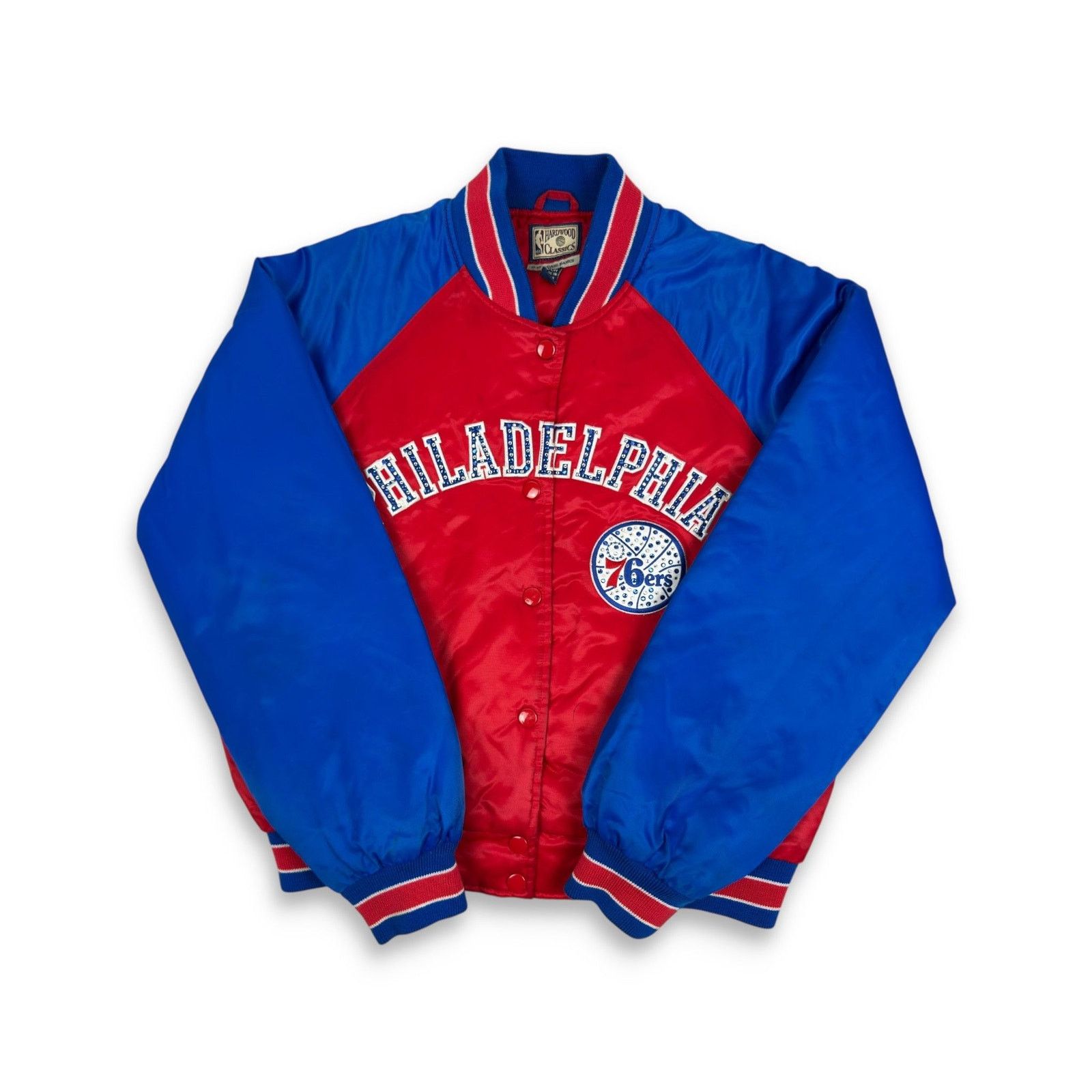 Vintage Hardwood Classics G-lll & Carl Men Philadelphia 76ers Jacket Size US S / EU 44-46 / 1 - 1 Thumbnail