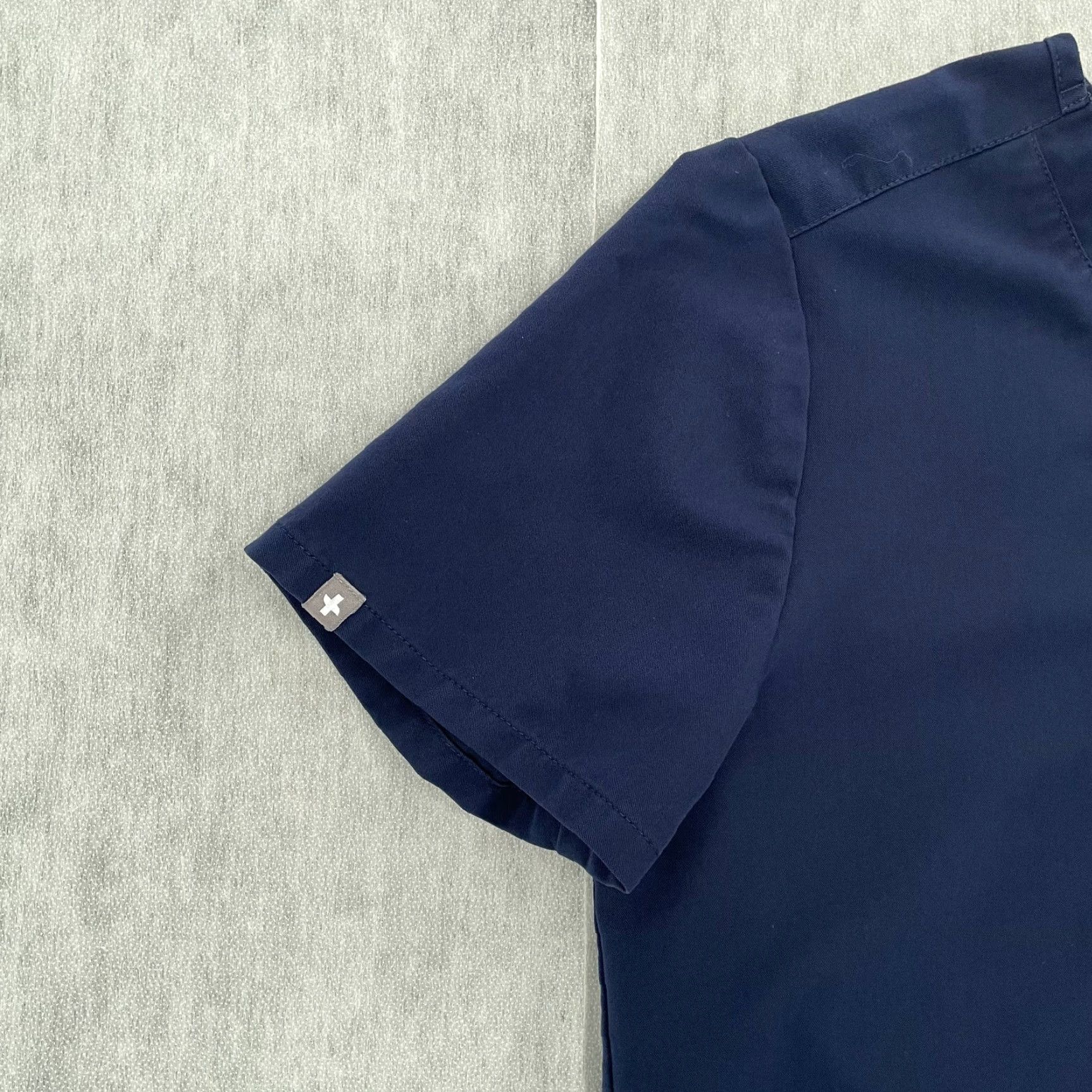 Vintage Figs Scrubs Womens Small Technical Collection Stretch Ladies S Blue Top V Neck Shirt Size S / US 4 / IT 40 - 4 Thumbnail