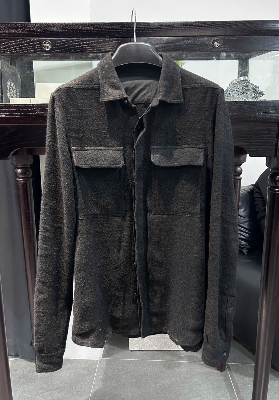 Rick Owens Rick Owens Work Shirt Size US M / EU 48-50 / 2 - 1 Thumbnail