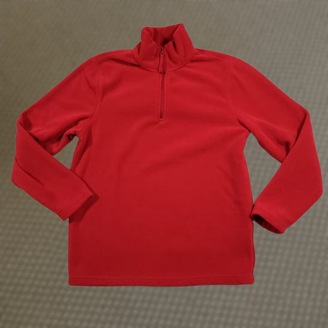 Vintage VINTAGE St. John's Bay Fleece 1/4 Zip Pullover Shirt Mens Small Red Outdoors Long Sleeve Size US S / EU 44-46 / 1 - 1 Thumbnail