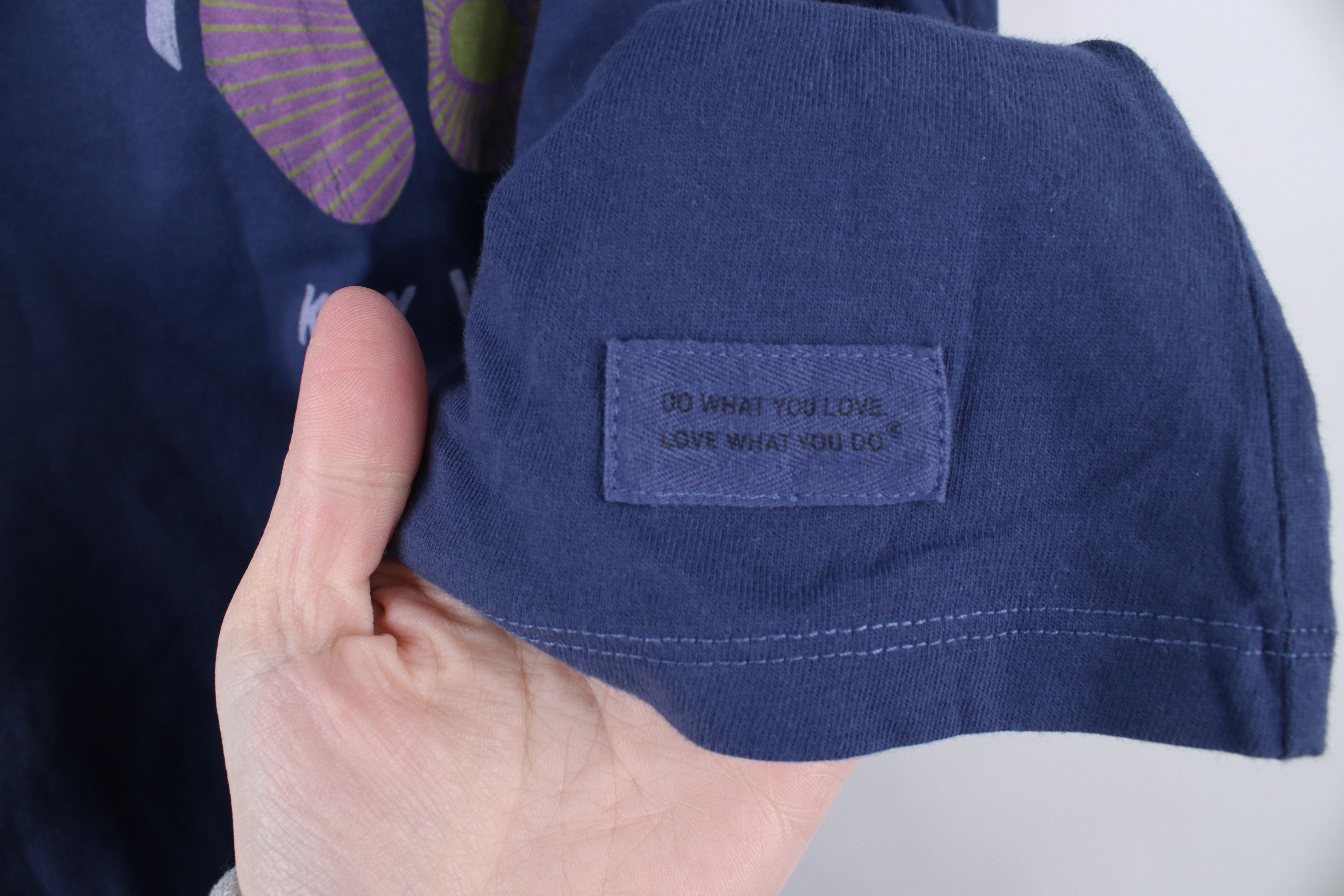 Life is Good × Vintage Life Is Good Spell Key West Flip Flops Sandals T-Shirt Blue Size L / US 10 / IT 46 - 4 Thumbnail
