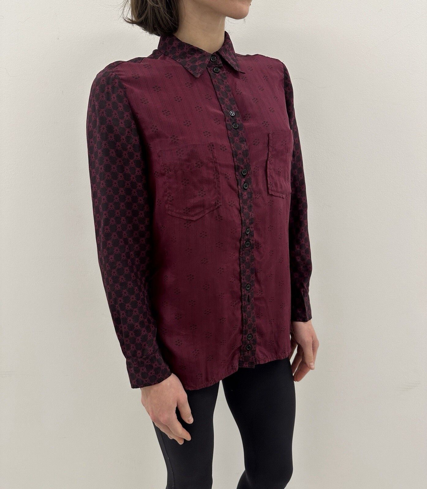 Isabel Marant DDP Isabel Marant Silk Shirt Top Blouse Size 38 Size XS / US 0-2 / IT 36-38 - 6 Thumbnail