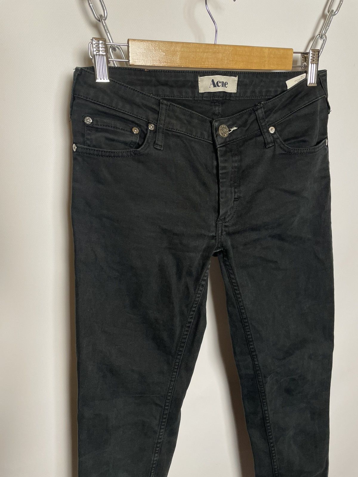 Acne Studios Acne Studios Casual Straight Fit Denim Jeanse Y2K Size US 29 - 3 Thumbnail