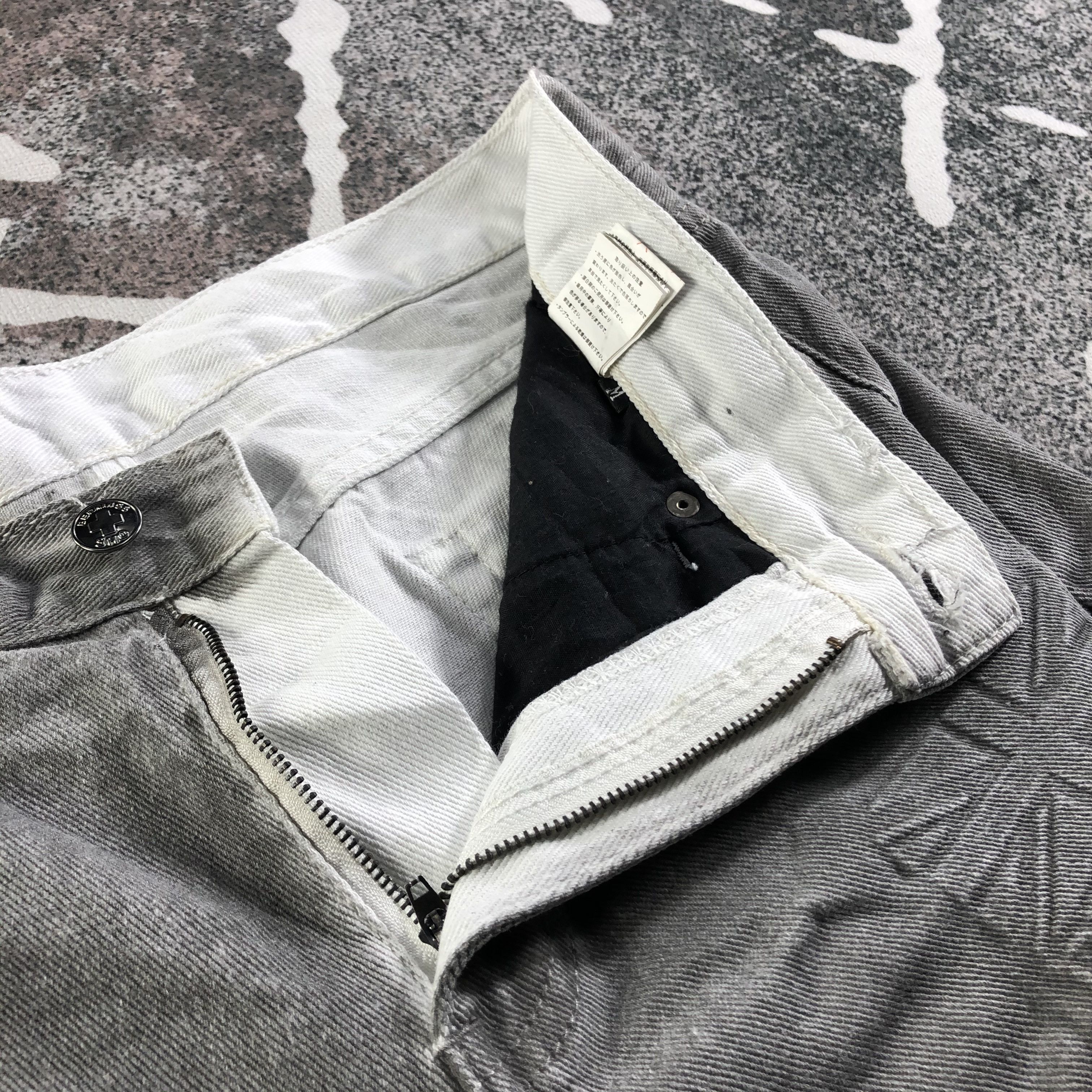 Japanese Brand Japanese Brand Bernings Sho Jeans Faded Gray Denim Size US 32 / EU 48 - 6 Thumbnail