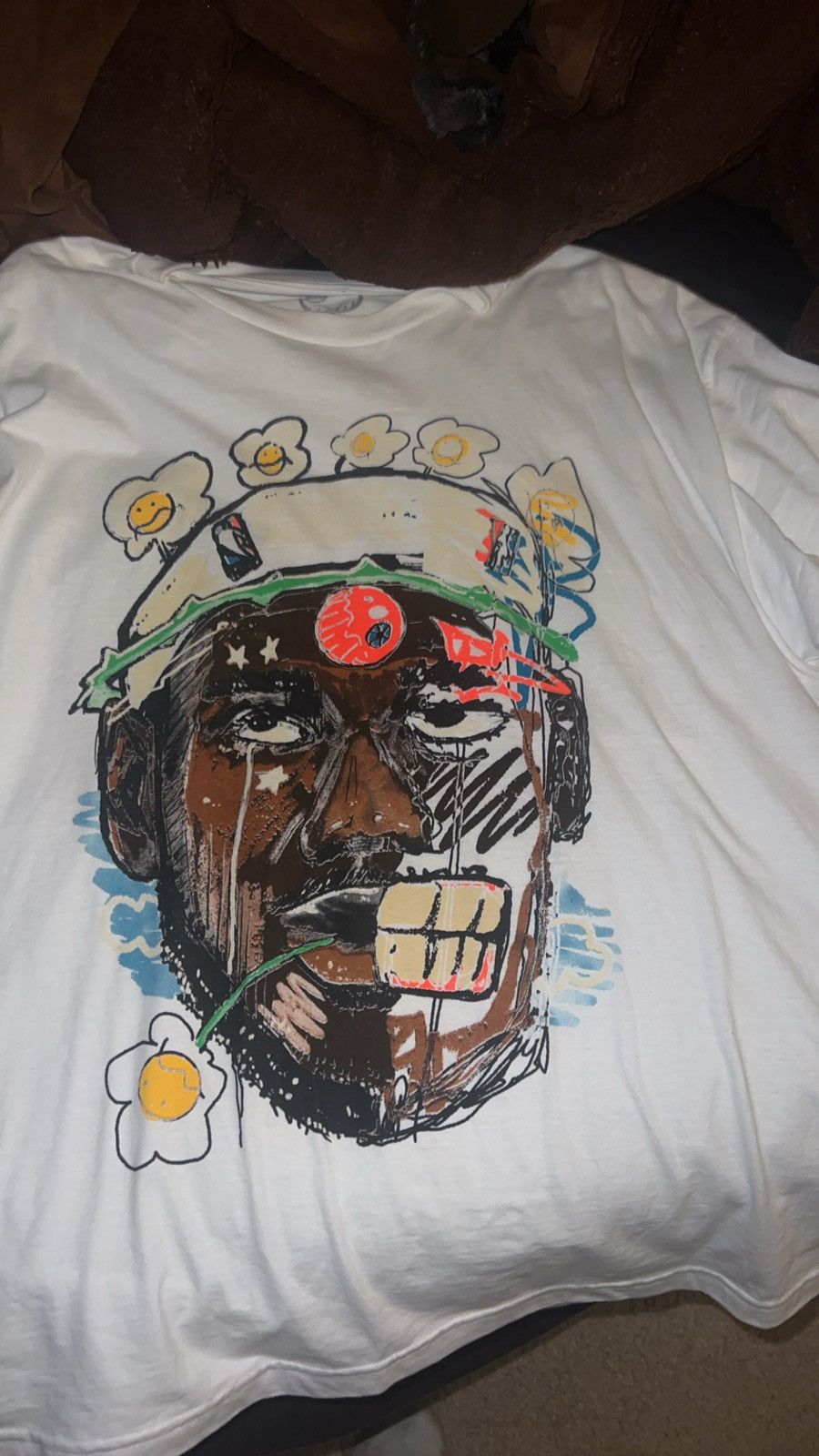 Designer × NBA Vxmeee Lebron tee Size US XL / EU 56 / 4 - 2 Thumbnail