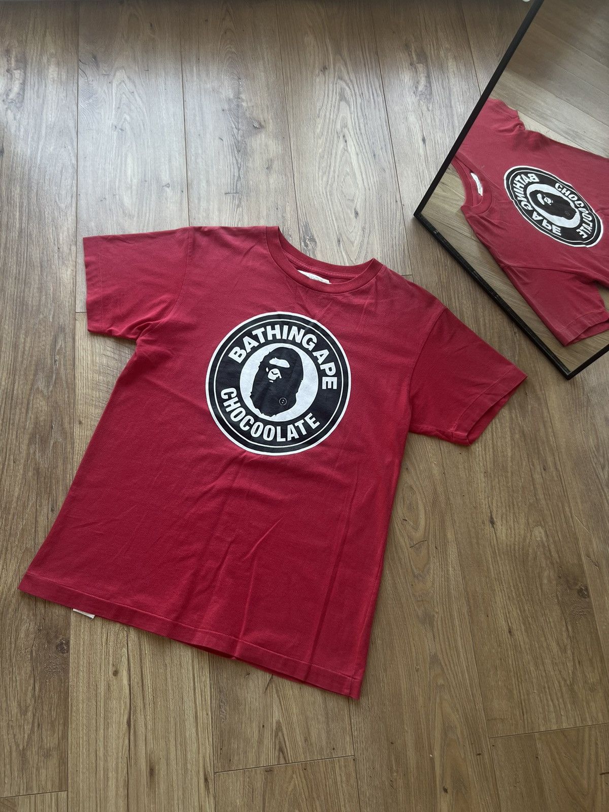 Bape Bape Black Chocoolate Ape Head Tee Size US L / EU 52-54 / 3 - 1 Thumbnail