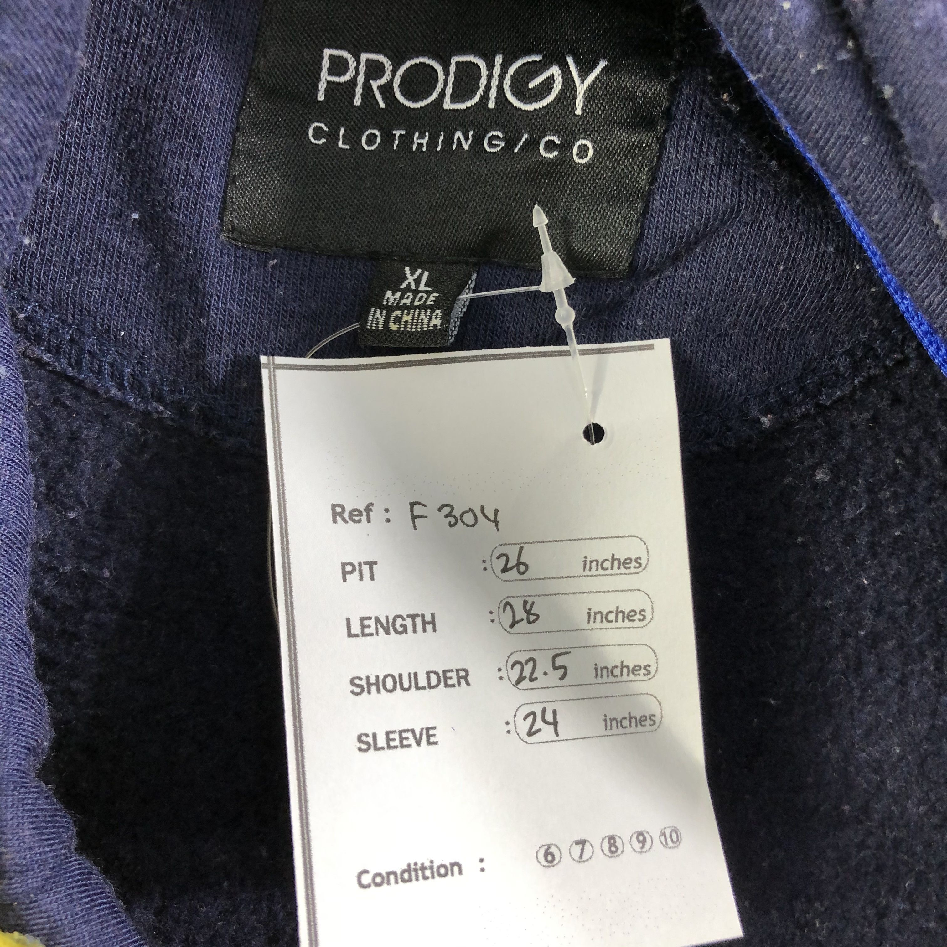 Japanese Brand Prodigy Hoodie Sweater F304 Size US XL / EU 56 / 4 - 7 Thumbnail