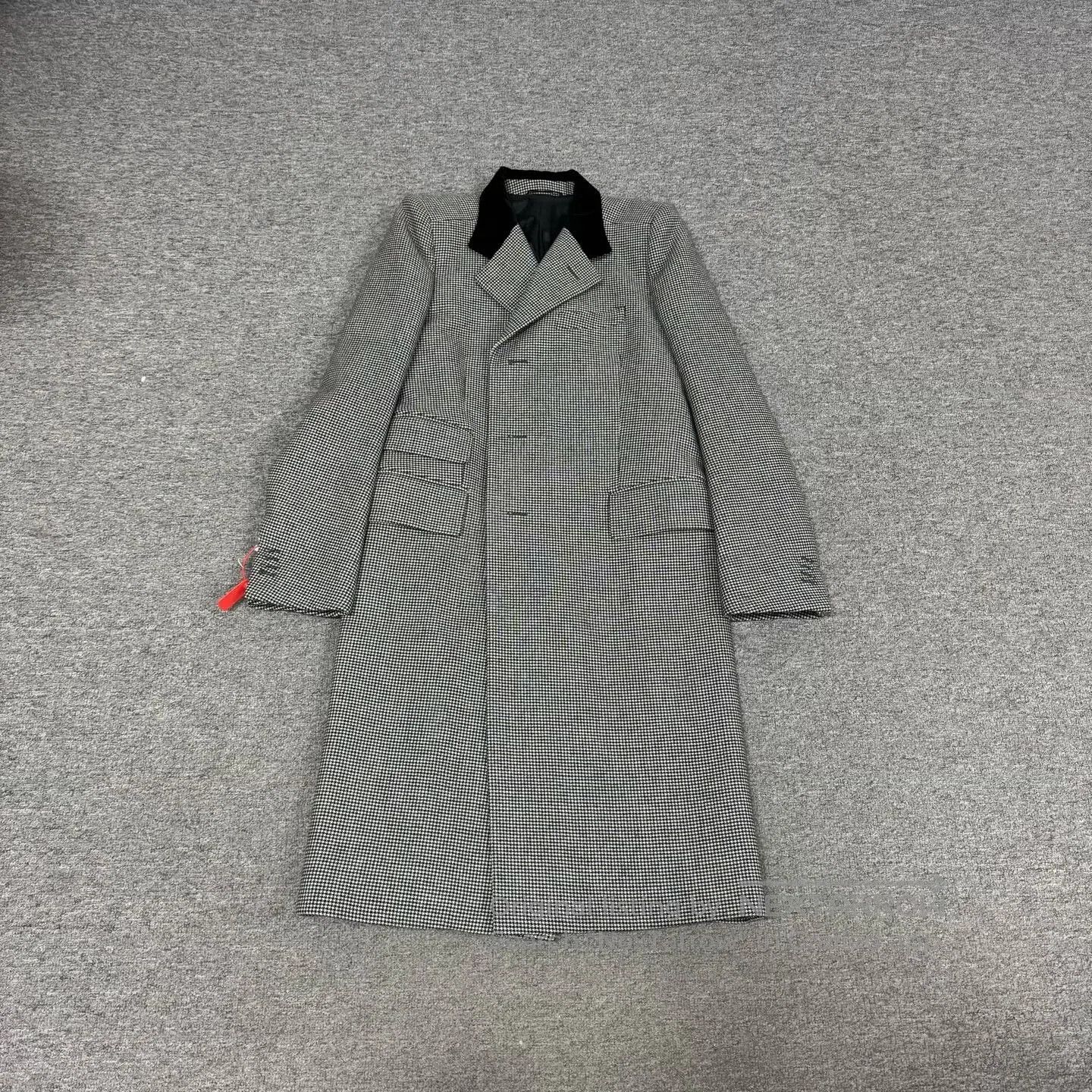 Balenciaga Balenciaga Long-length pheasant-print wool suit coat| Size US S / EU 44-46 / 1 - 1 Thumbnail