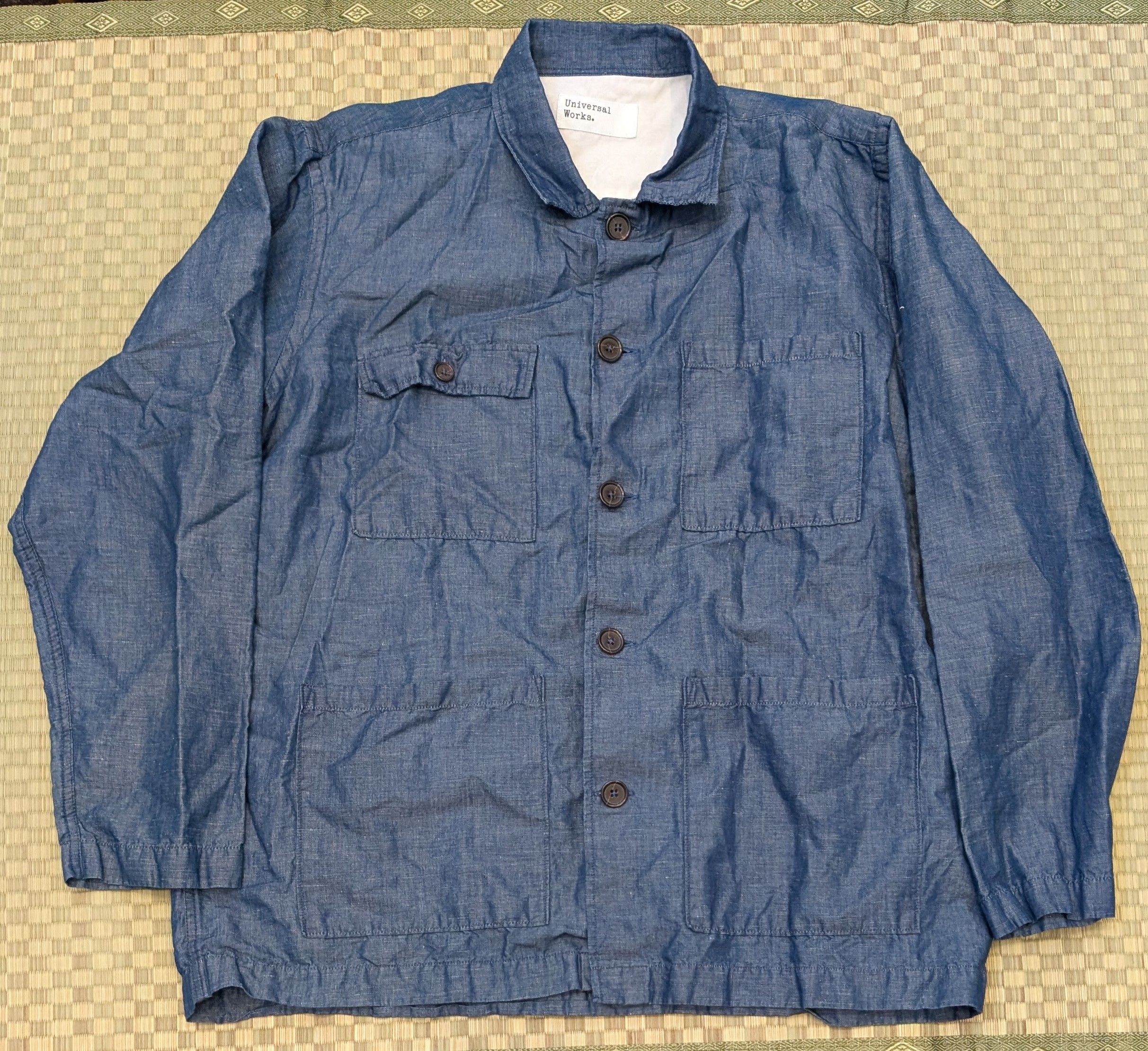 Universal Works Universal Works Linen Cotton Lightweight Dockside Jacket Size US L / EU 52-54 / 3 - 1 Thumbnail