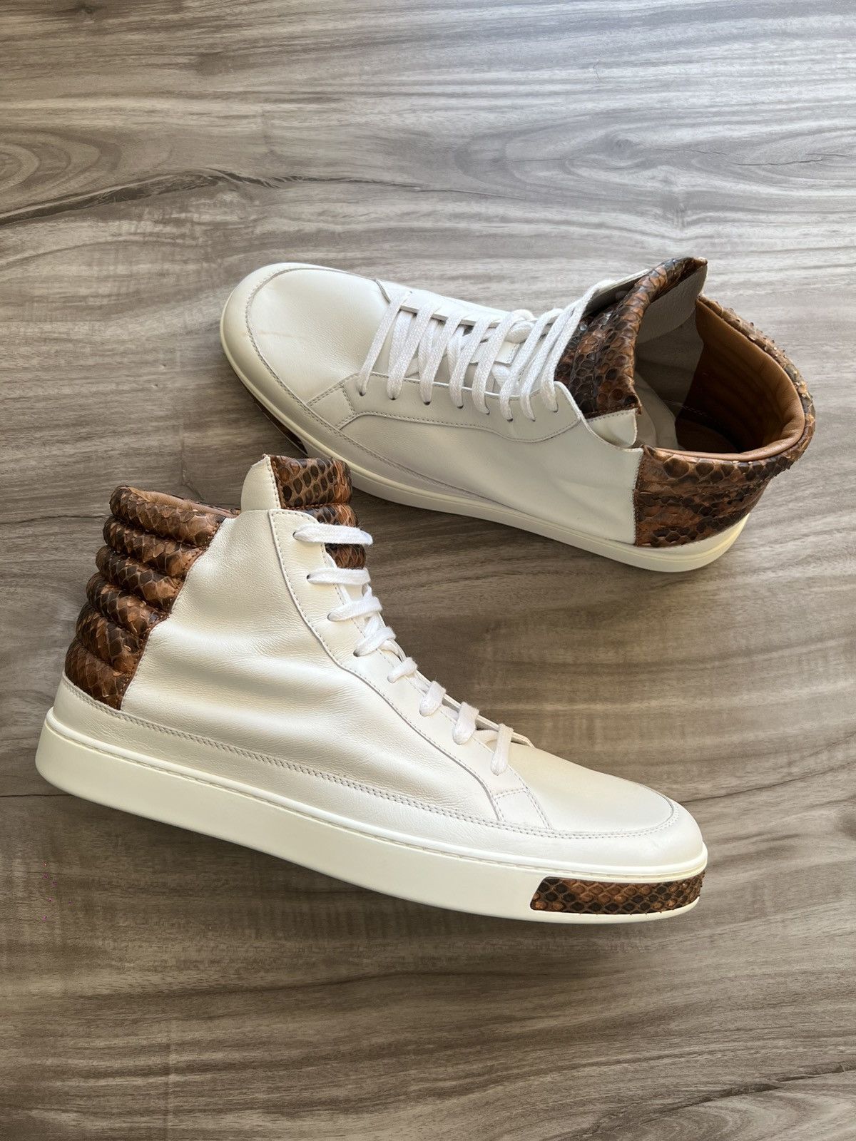 Gucci Snake Skin Leather Sneaker Men’s Size 11 (UK 10)