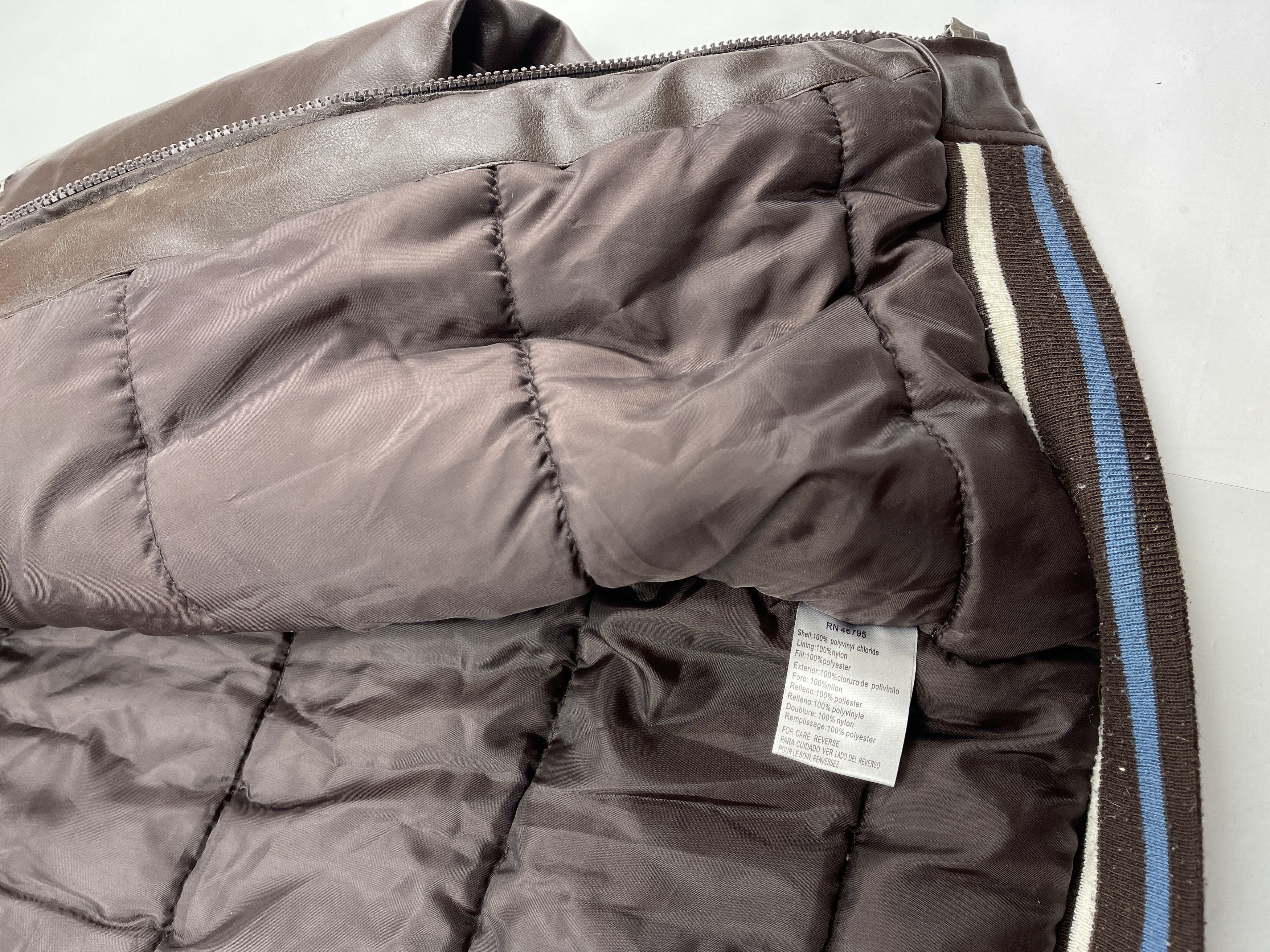 Avirex AVIREX faux leather jacket, vintage, 90s hip hop 1990s M Size US M / EU 48-50 / 2 - 18 Thumbnail