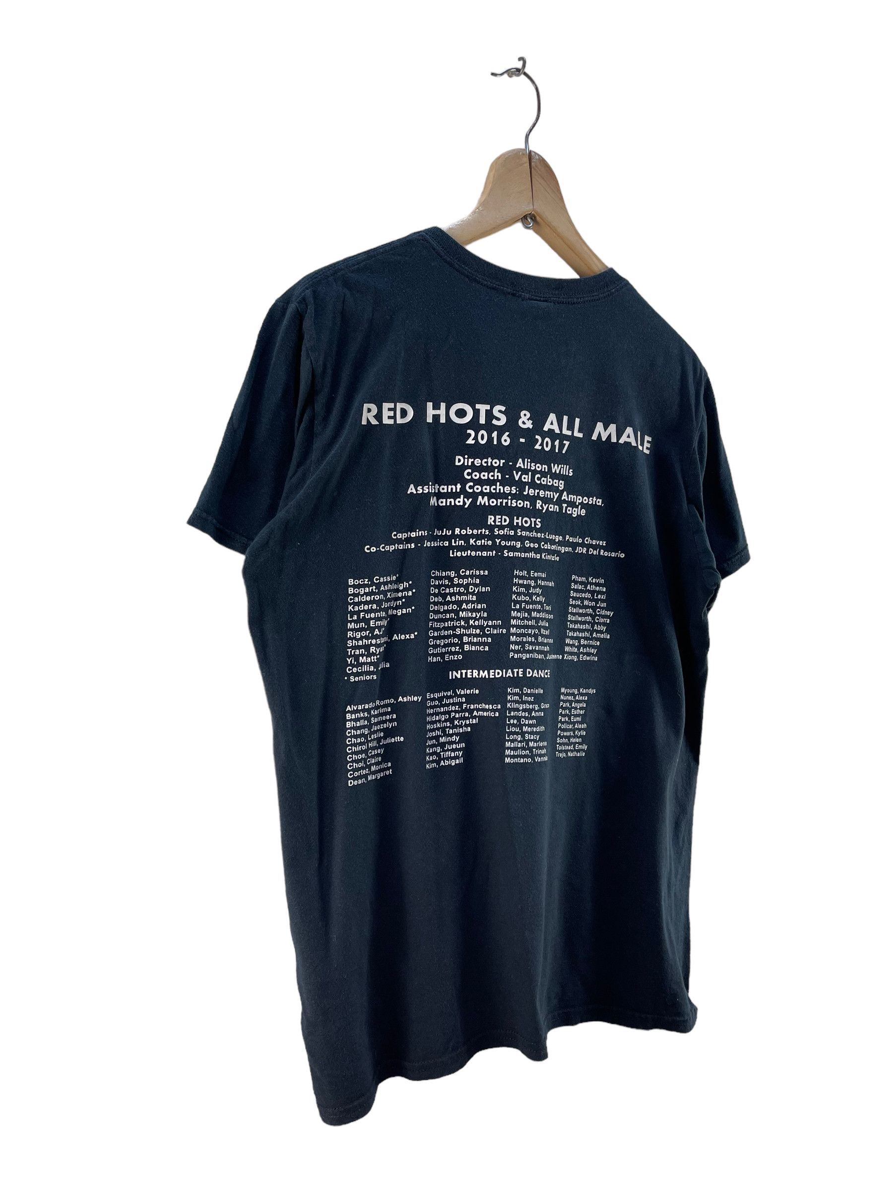 Band Tees Red Hot Chili Pepper RHCP & All Male 2016-2017 Shirt Size US S / EU 44-46 / 1 - 6 Thumbnail