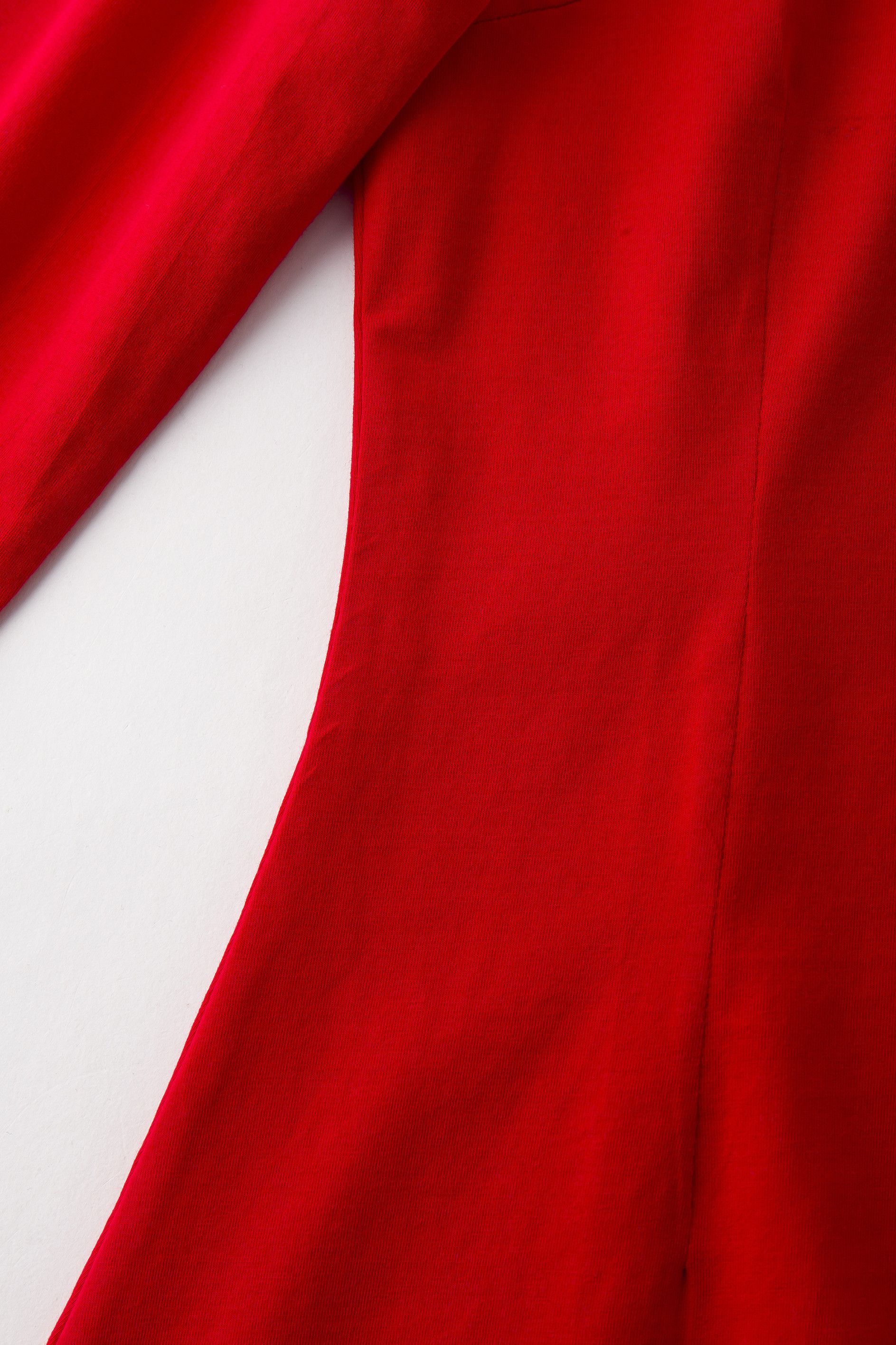 Other Red Midi Sleeve Slim Women's T-Shirt Size M / US 6-8 / IT 42-44 - 5 Thumbnail