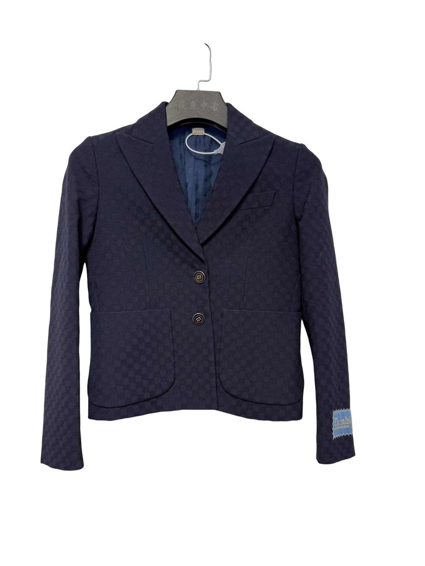 Gucci Gucci Checkerboard Blazer 34S Size 34S - 1 Thumbnail