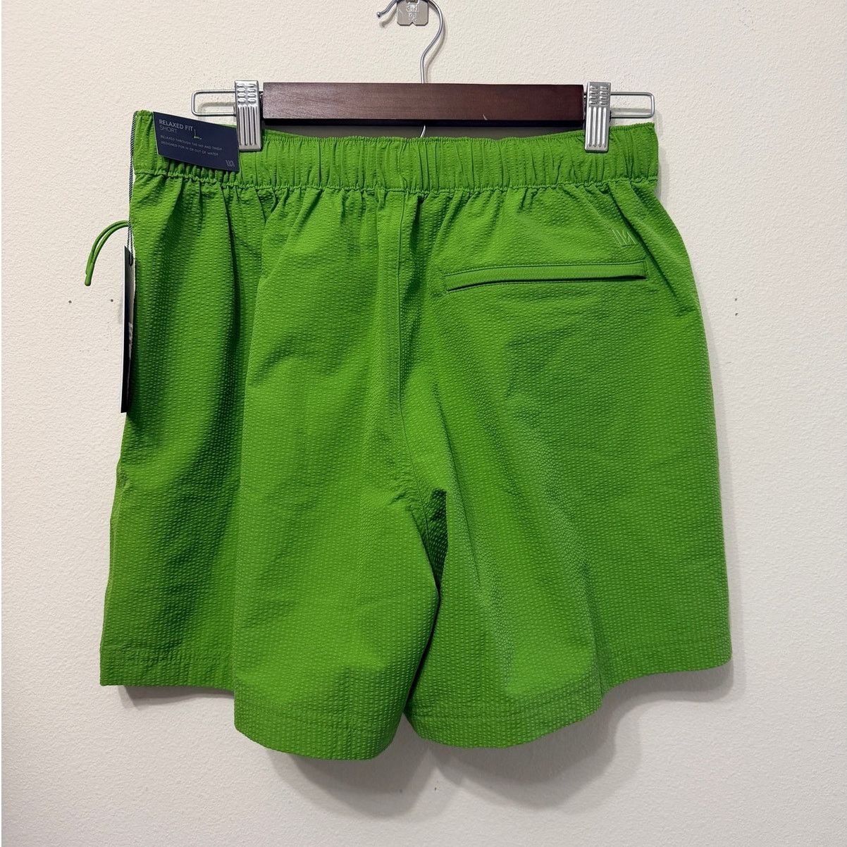Other NWT Men's VRST 6" Seersucker Short in Green Pulse Sz M Size US 36 / EU 52 - 3 Thumbnail
