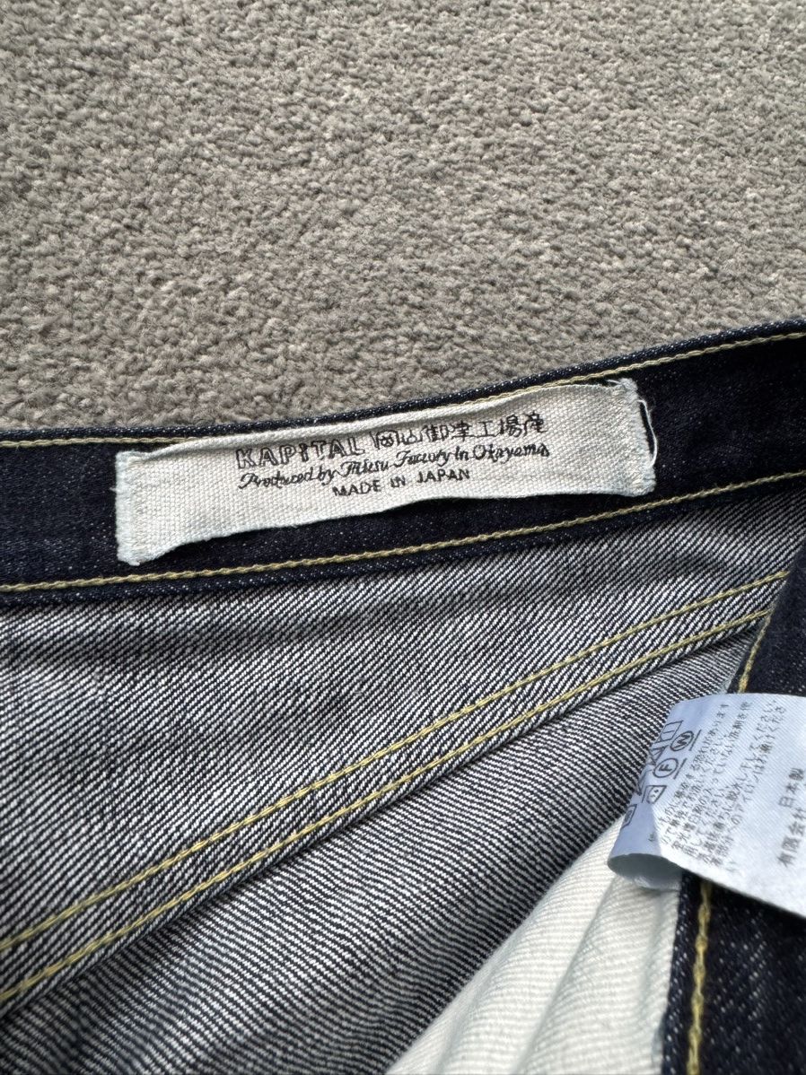 Kapital Kapital straight leg raw denim size 32 Size US 32 / EU 48 - 6 Thumbnail