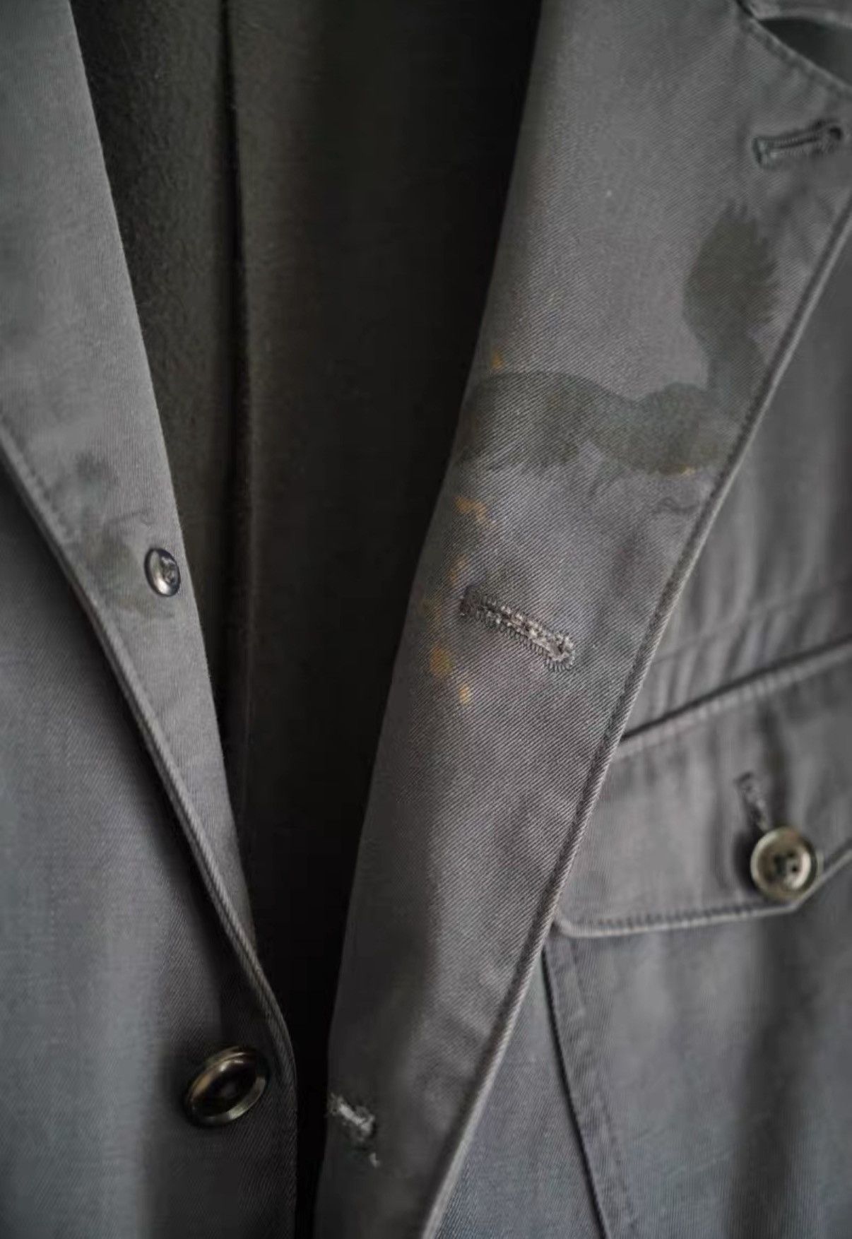 Yohji Yamamoto Yohji Yamamoto 11aw Original All-Over Crow Print Blazer K4 Size US L / EU 52-54 / 3 - 5 Thumbnail