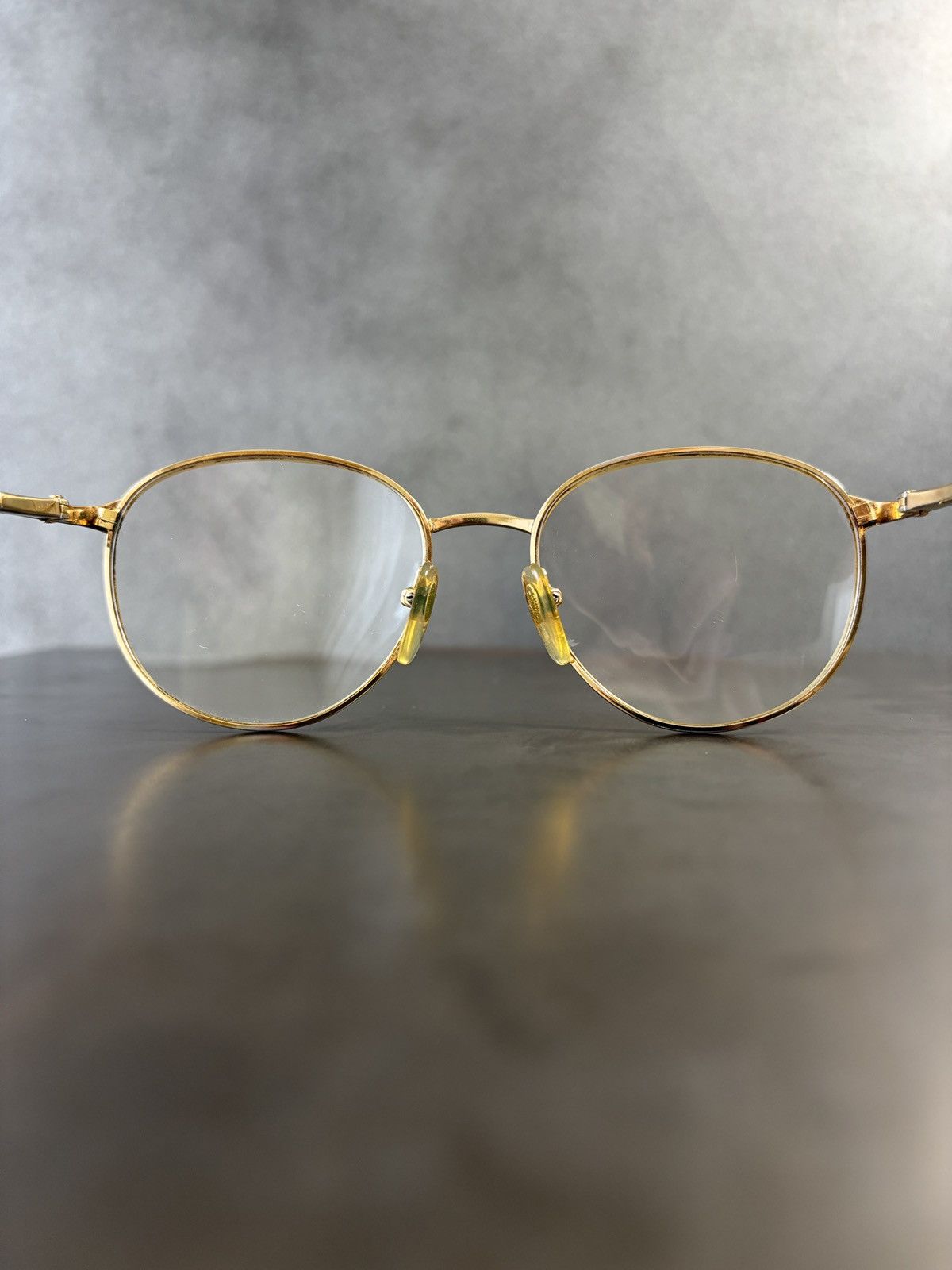Vintage Vintage Laura Ashley Eyeglasses Frames 1980s 1990s Metal Big Size ONE SIZE - 15 Thumbnail