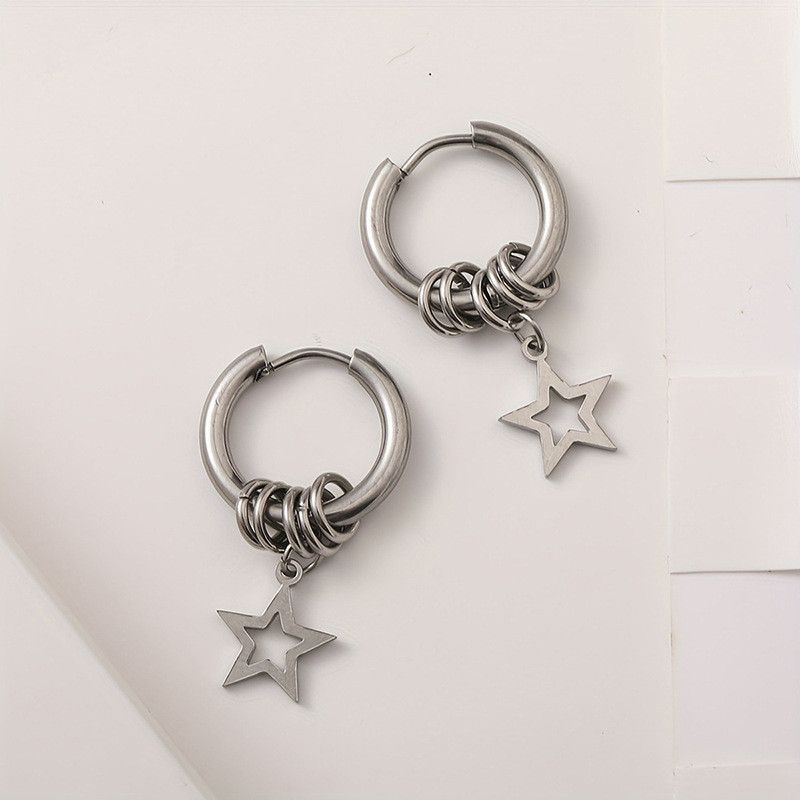 Jewelry × Sterling Silver Rare Earrings One Pairs Chrome Jewelry Size ONE SIZE - 5 Thumbnail