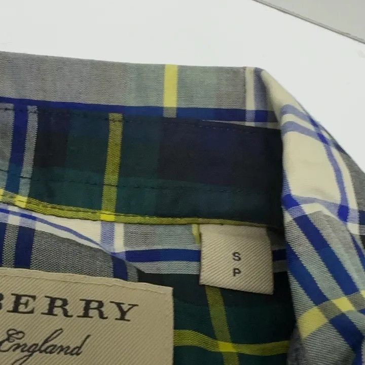 Burberry Burberry Burberry Plaid Print Long Sleeve Shirt-2507 Size US S / EU 44-46 / 1 - 5 Thumbnail