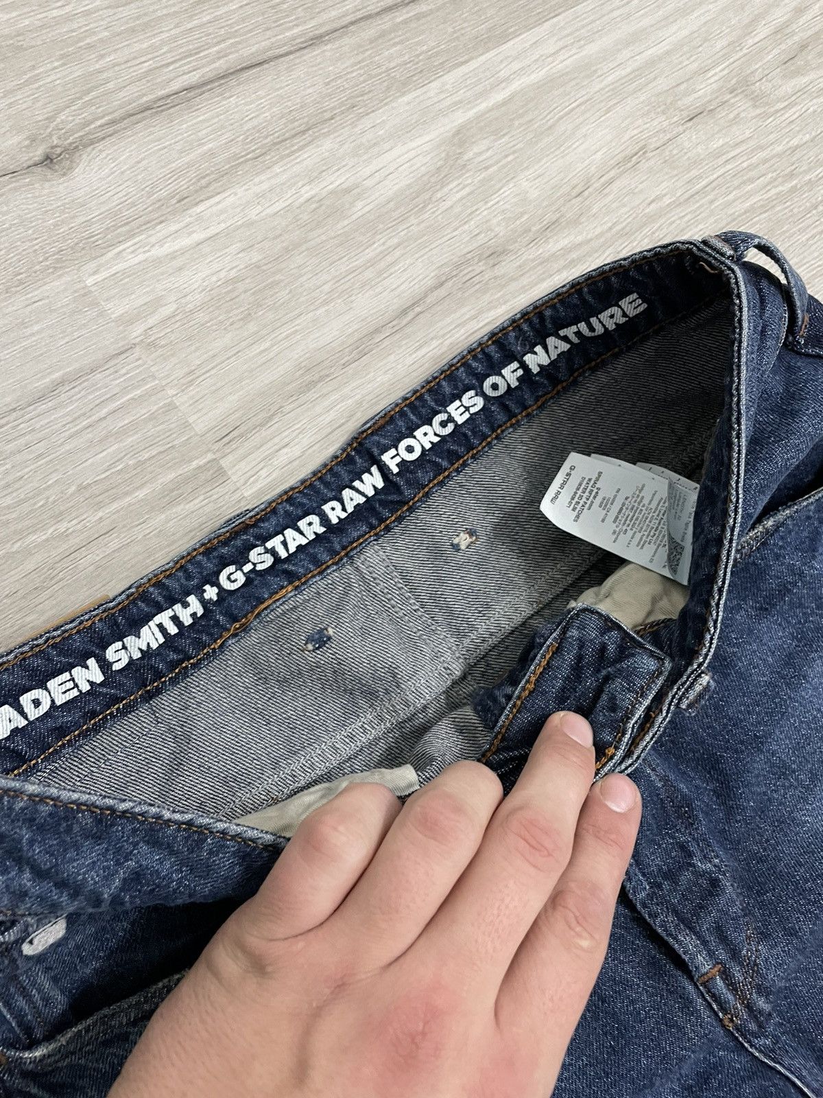 G-Star × Japanese Brand × Vintage G Star Raw pants Y2K Denim jeans Size US 30 / EU 46 - 6 Thumbnail