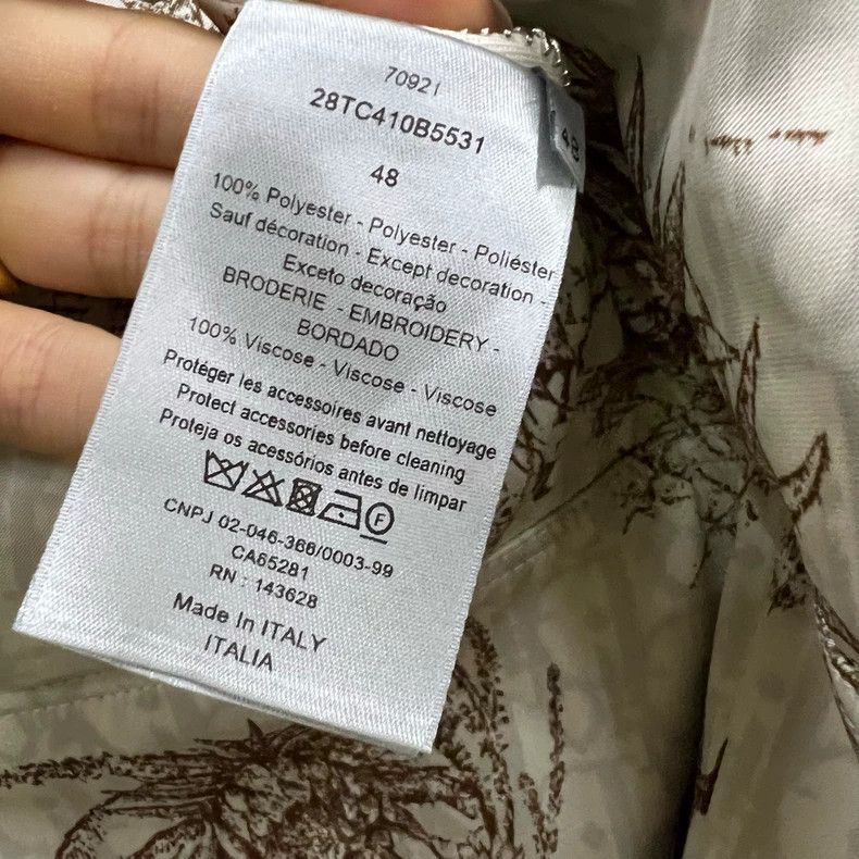 Dior Dior Travis Scott co-branded cactus full-print slanted zipp Size US M / EU 48-50 / 2 - 4 Thumbnail