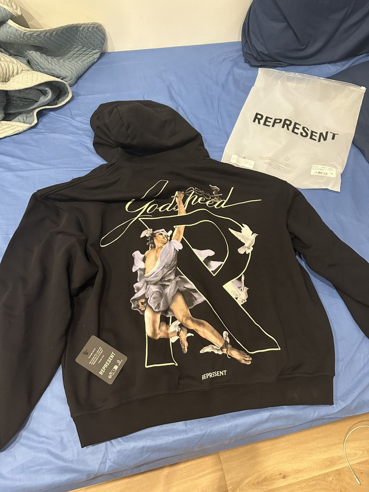 Represent Clo. Represent Hermes Zipper hoodie Size US XXL / EU 58 / 5 - 4 Thumbnail