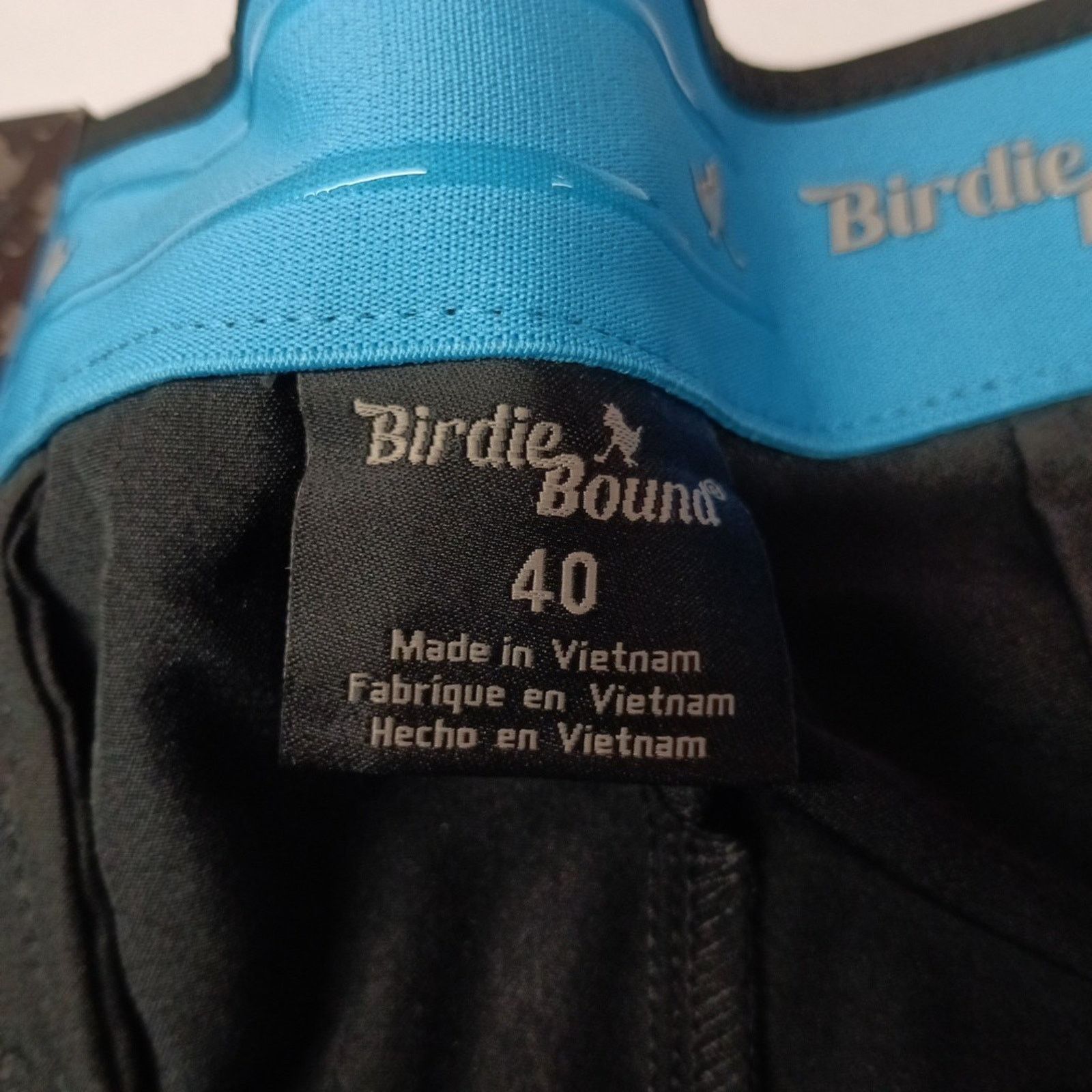 Other Birdie Bound Cargo Shorts Mens 40x9 Black Stretch Flex Waist Size US 40 / EU 56 - 3 Thumbnail
