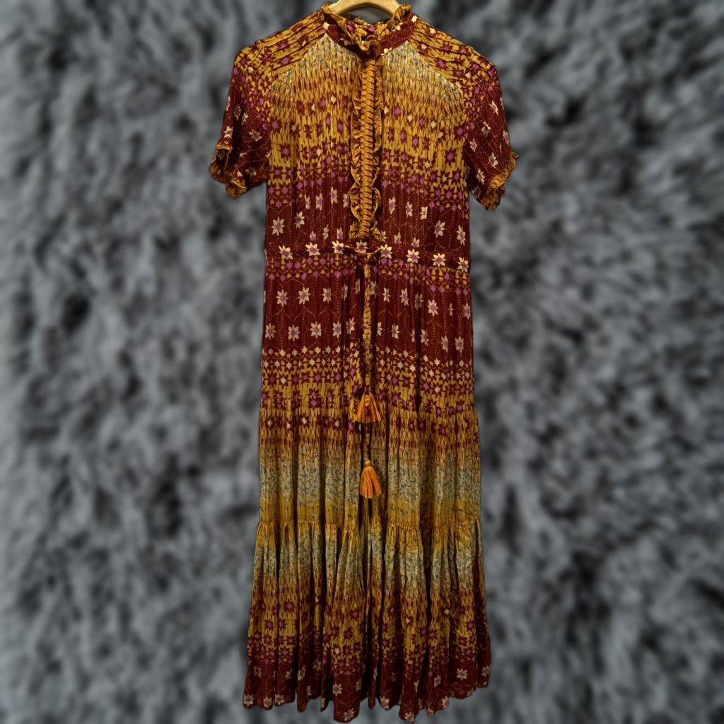 black long embroidered dress Cloud Embroidered Dress Black Lace – Augustine main image 1
