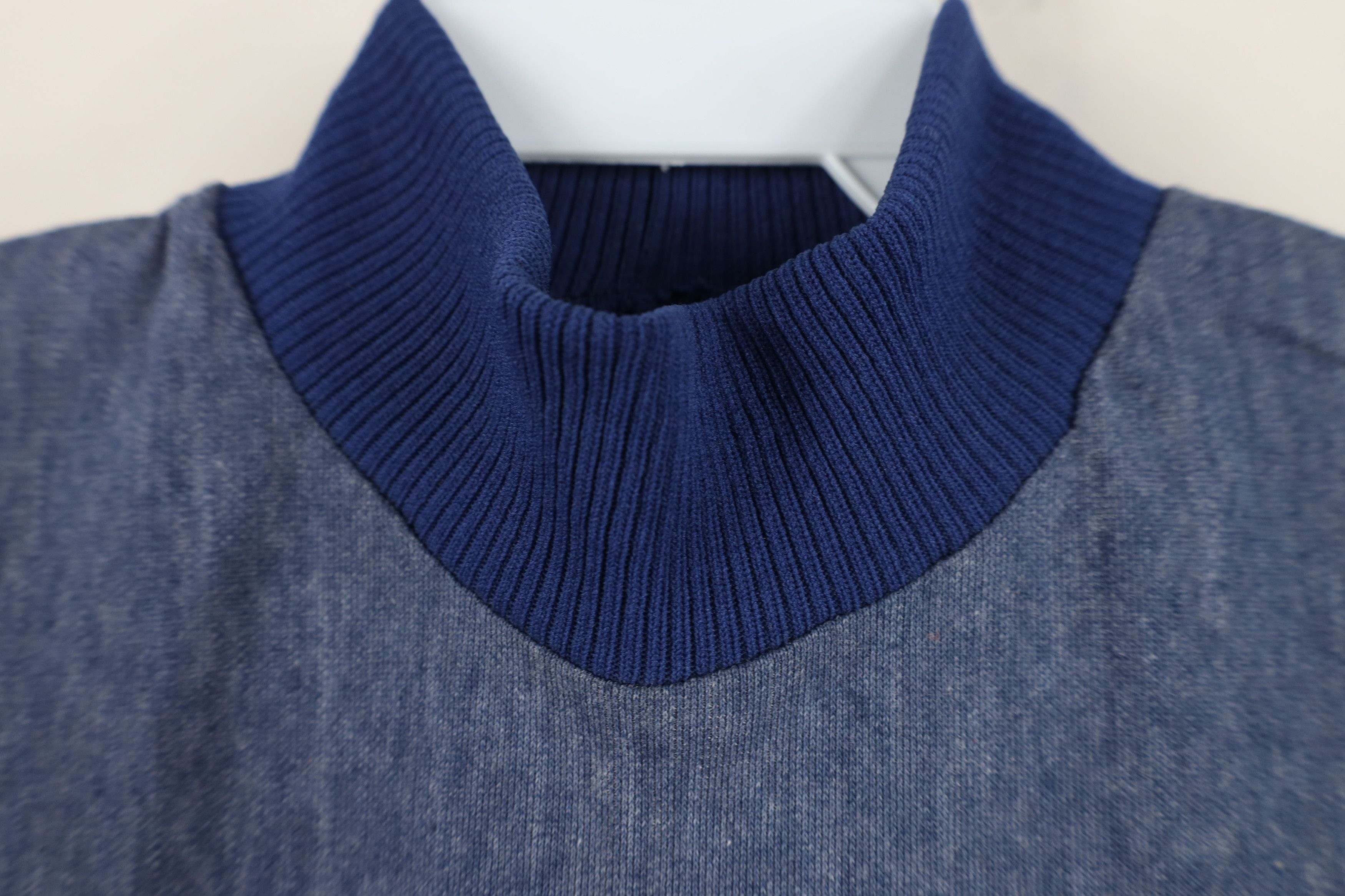 Vintage Vintage 50s 60s Streetwear Mock Neck Ringer T-Shirt USA Size M / US 6-8 / IT 42-44 - 6 Thumbnail