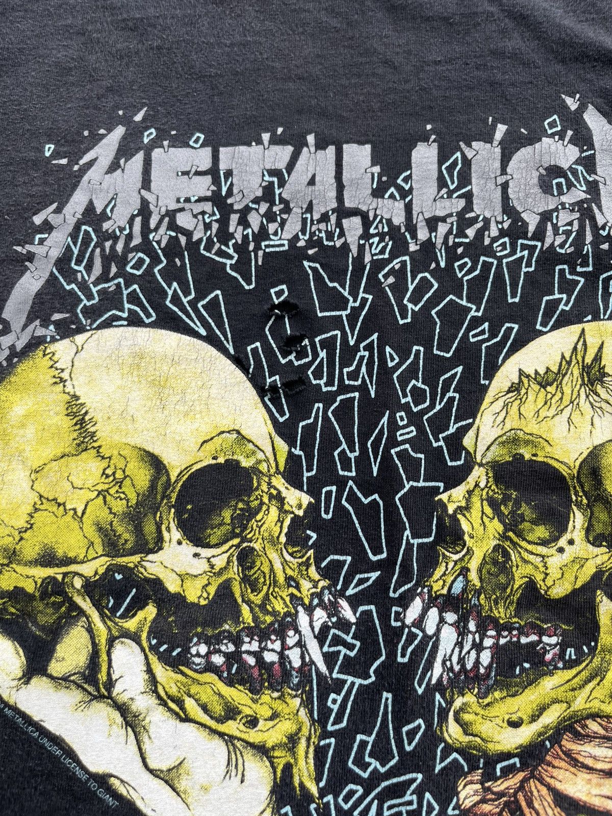 Metallica Vintage “Sad But True” Metallica 1992 Band Tee Size US M / EU 48-50 / 2 - 4 Thumbnail