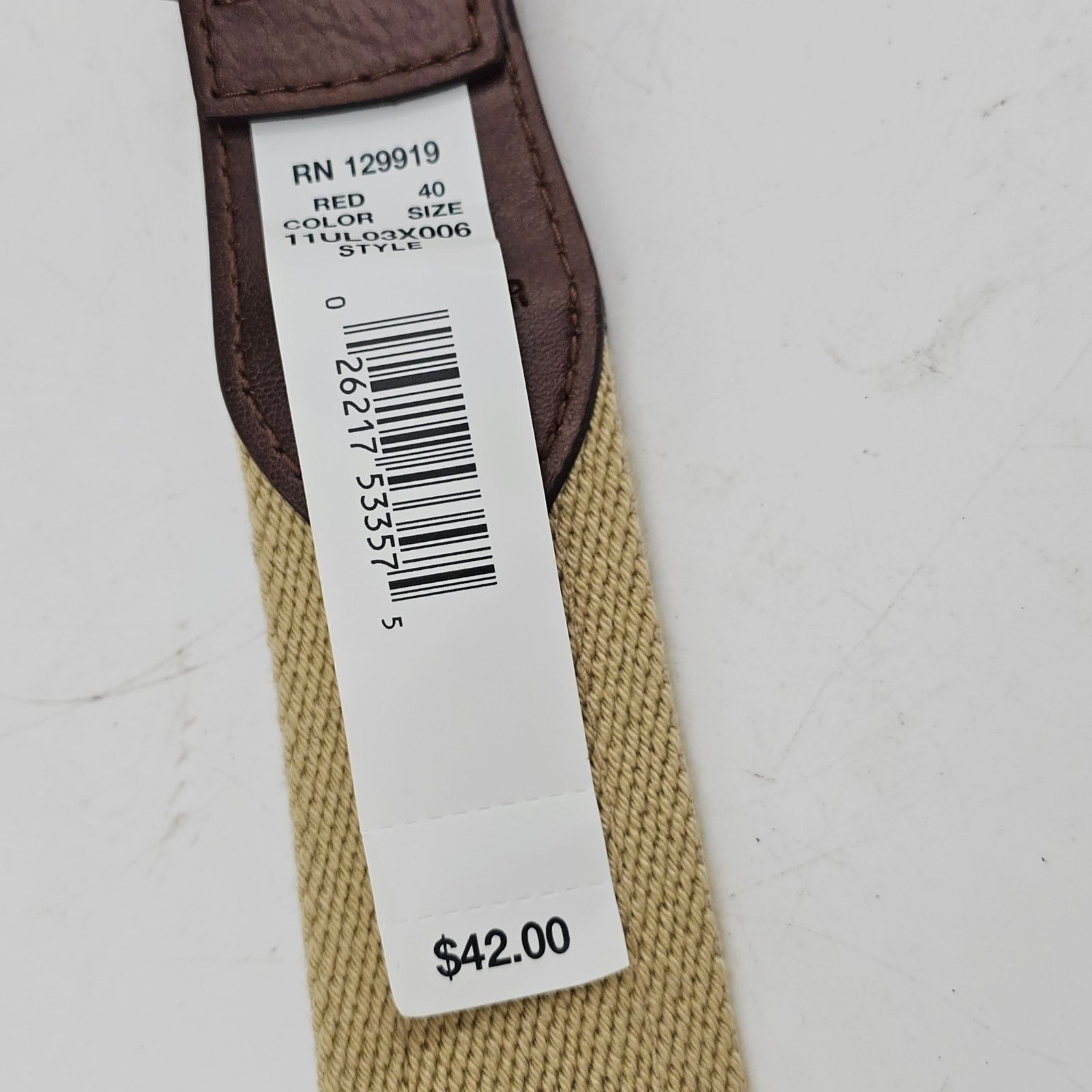 Other University of South Carolina Gamecocks Ribbon Belt Men's 42 Size 42 - 4 Thumbnail