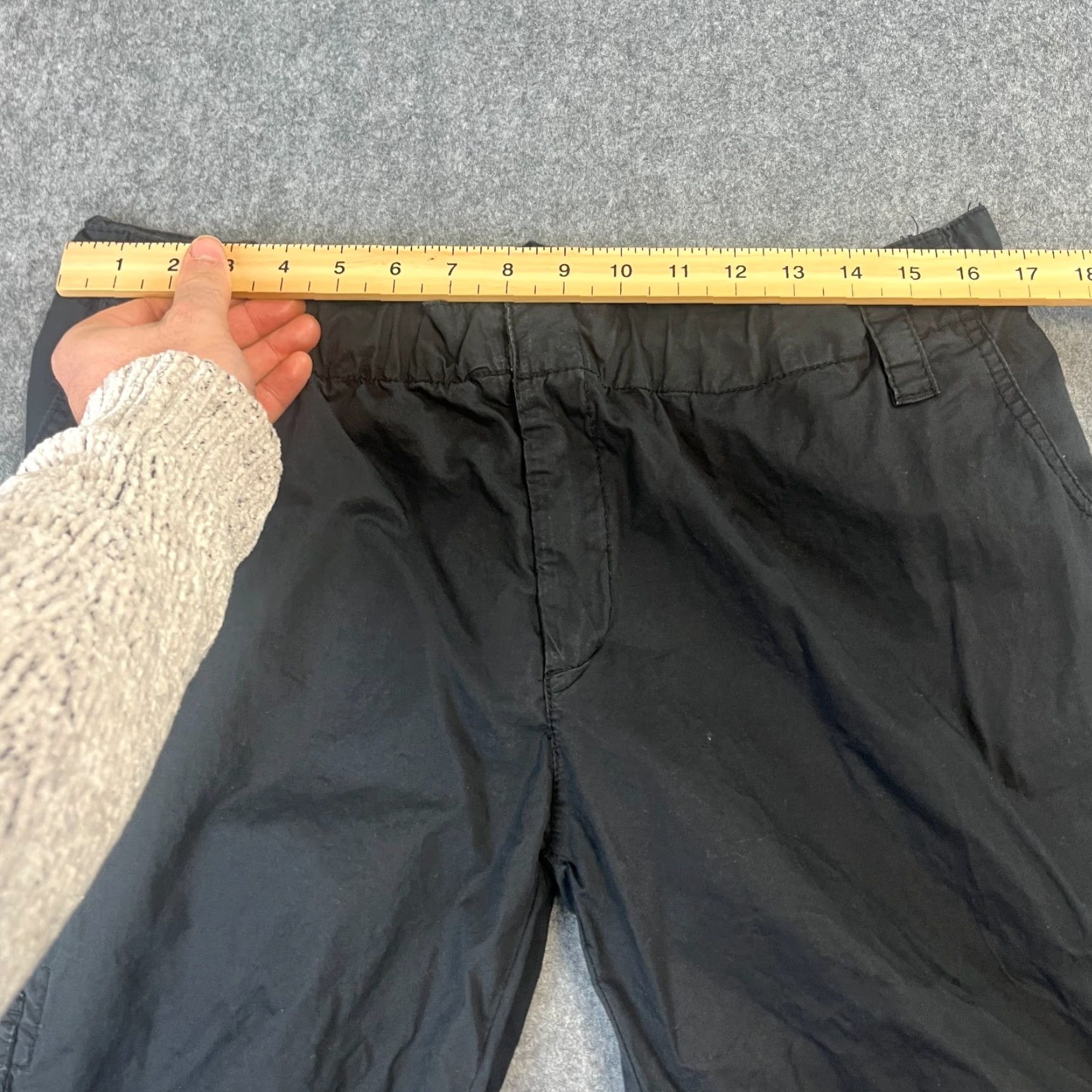 Champion Champion Mens Cargo Pants Combat Baggy Relaxed Fit 34 32 JJB Staff Large Black Size US 33 - 7 Thumbnail