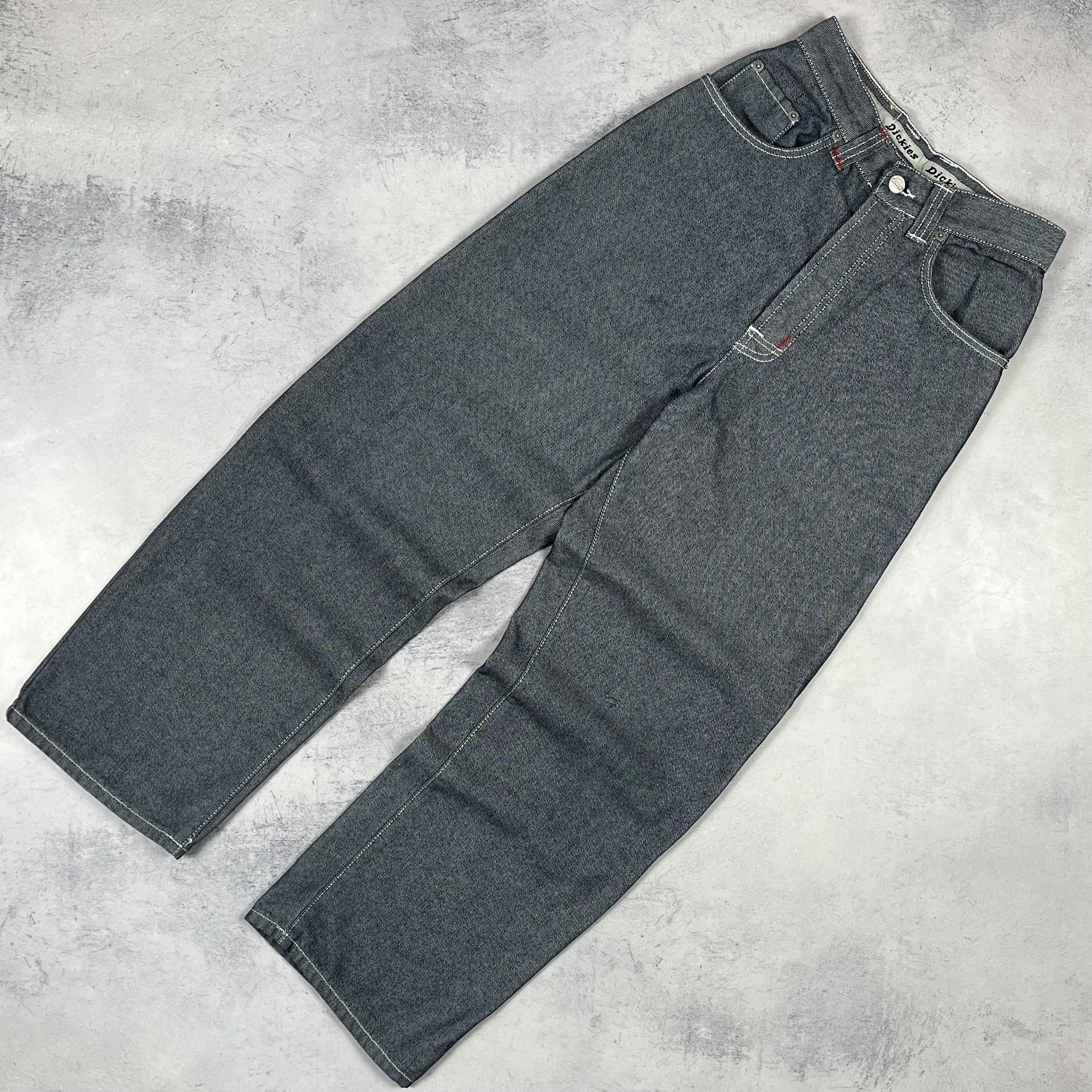 Dickies Vintage Dickies Baggy Silver Blue Pants Jeans 90’s Size US 26 / EU 42 - 10 Thumbnail