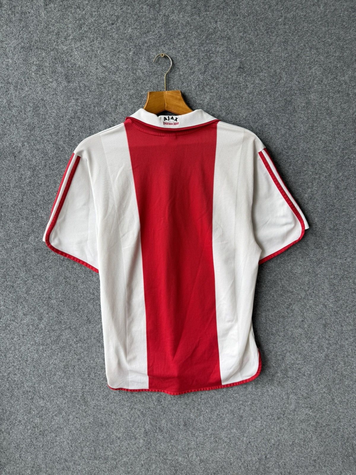Adidas Vintage Adidas Ajax Amsterdam 2000s home football shirt Size US L / EU 52-54 / 3 - 11 Thumbnail