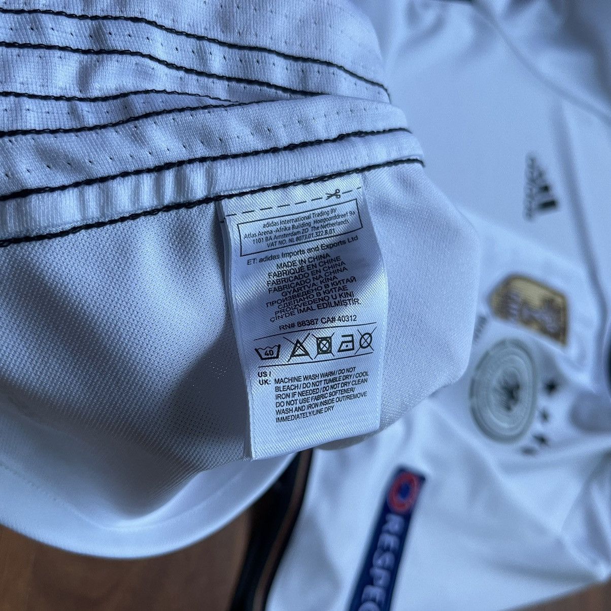 Adidas × Vintage GERMANY ADIDAS ADIZERO 2016 EURO HOME JERSEY #8 OZIL Size US L / EU 52-54 / 3 - 14 Thumbnail