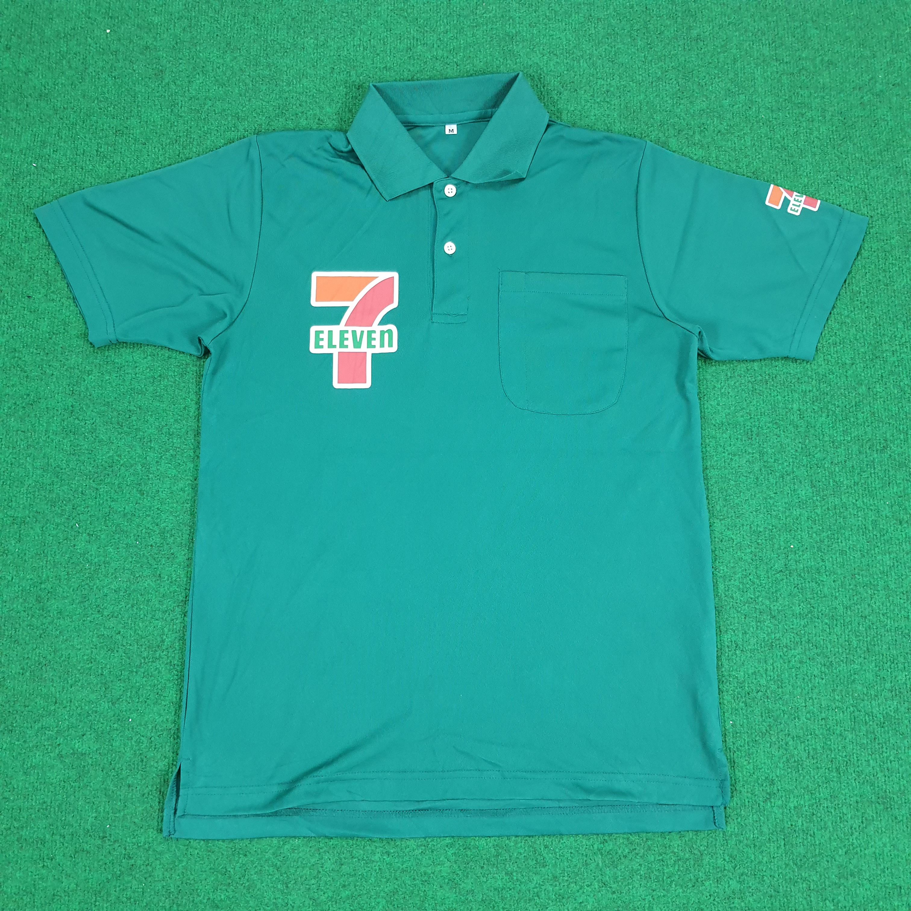 Vintage 7 Eleven Japan Edition Staff Uniform Polo Shirt