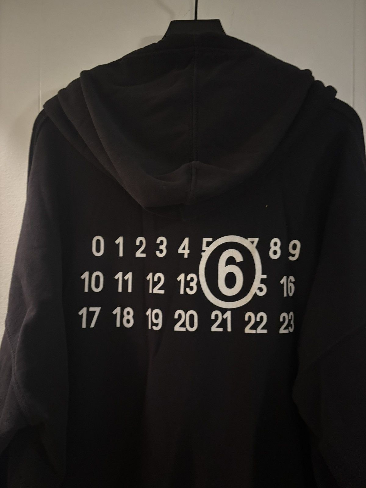 Maison Margiela MARGIELA MM6 OVERSIZED LONG HOODIE Size US S / EU 44-46 / 1 - 10 Thumbnail