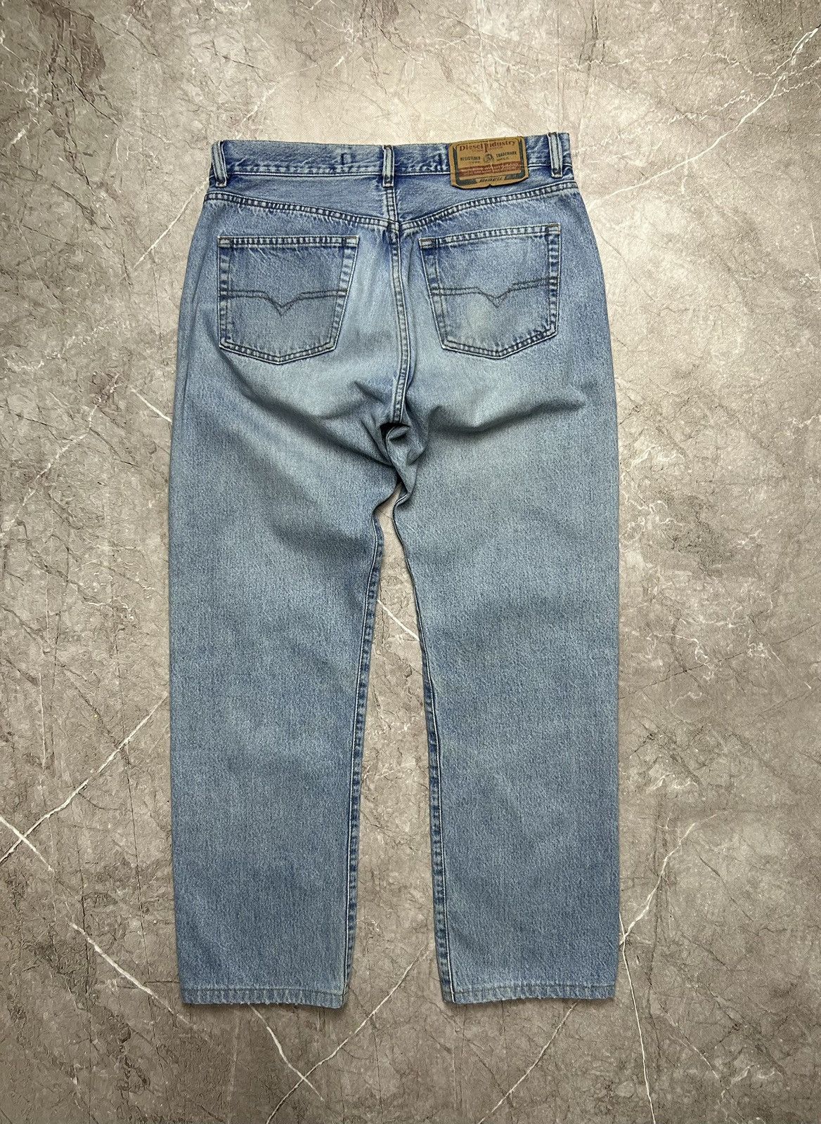 Diesel × Vintage Vintage Diesel Jeans Dirty Pants Faded Denim Distressed Y2K Size US 34 / EU 50 - 4 Thumbnail