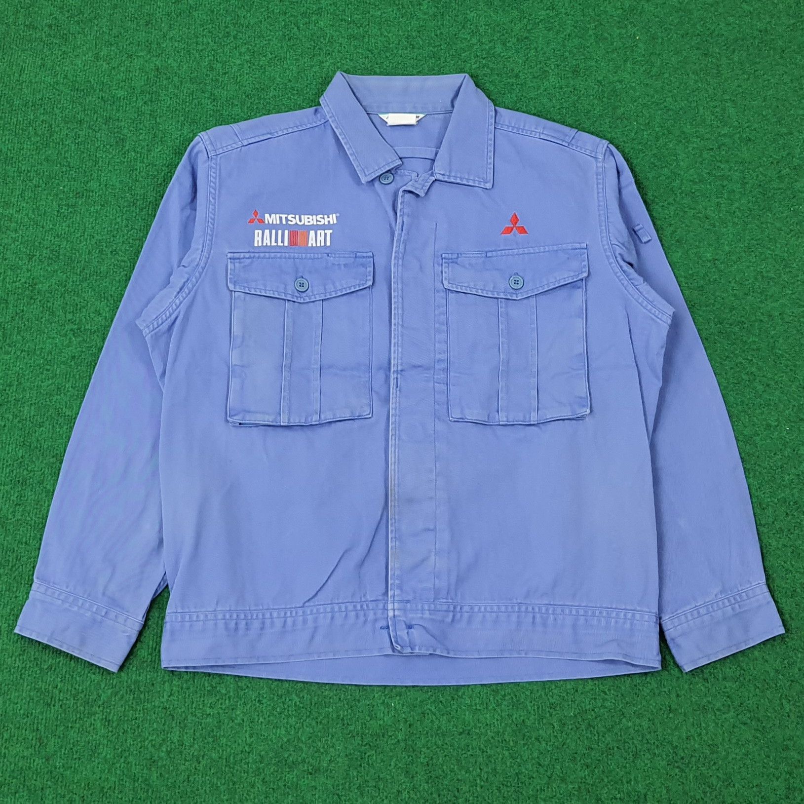 Japanese Brand × Vintage Vintage Mitsubishi Ralli Art Motorsports Racing Jacket Size US M / EU 48-50 / 2 - 3 Thumbnail