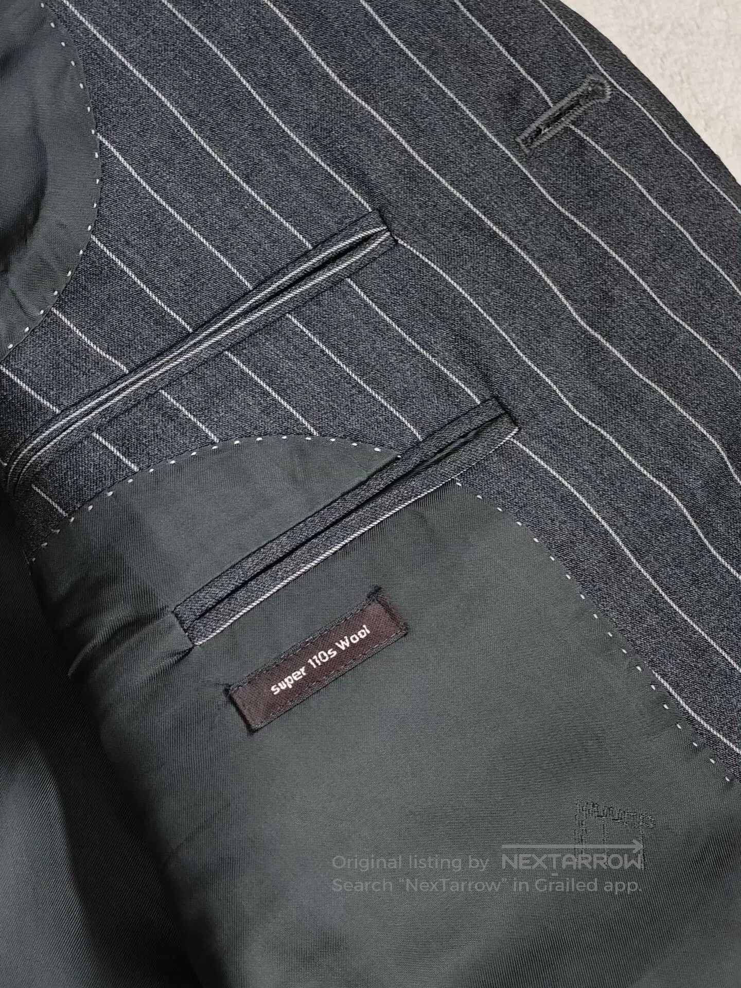 Alfred Dunhill Dunhill Italian Wool Suit Jacket. Size US M / EU 48-50 / 2 - 7 Thumbnail