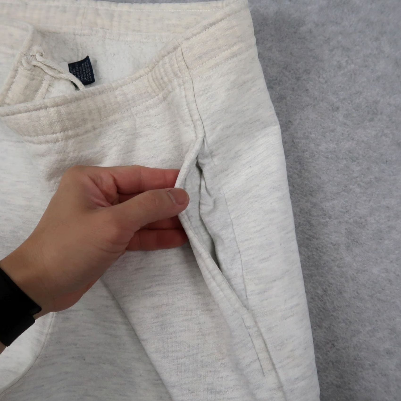 Lands' End VINTAGE Lands End Sweatpants Mens M Gray Athletic Drawstring Pants Size US 31 - 6 Thumbnail