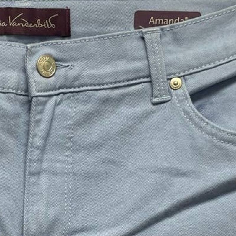 Gloria Vanderbilt New Gloria Vanderbilt Womens 12 Denim Slimming Jeans. Size 32" / US 10 / IT 46 - 3 Thumbnail