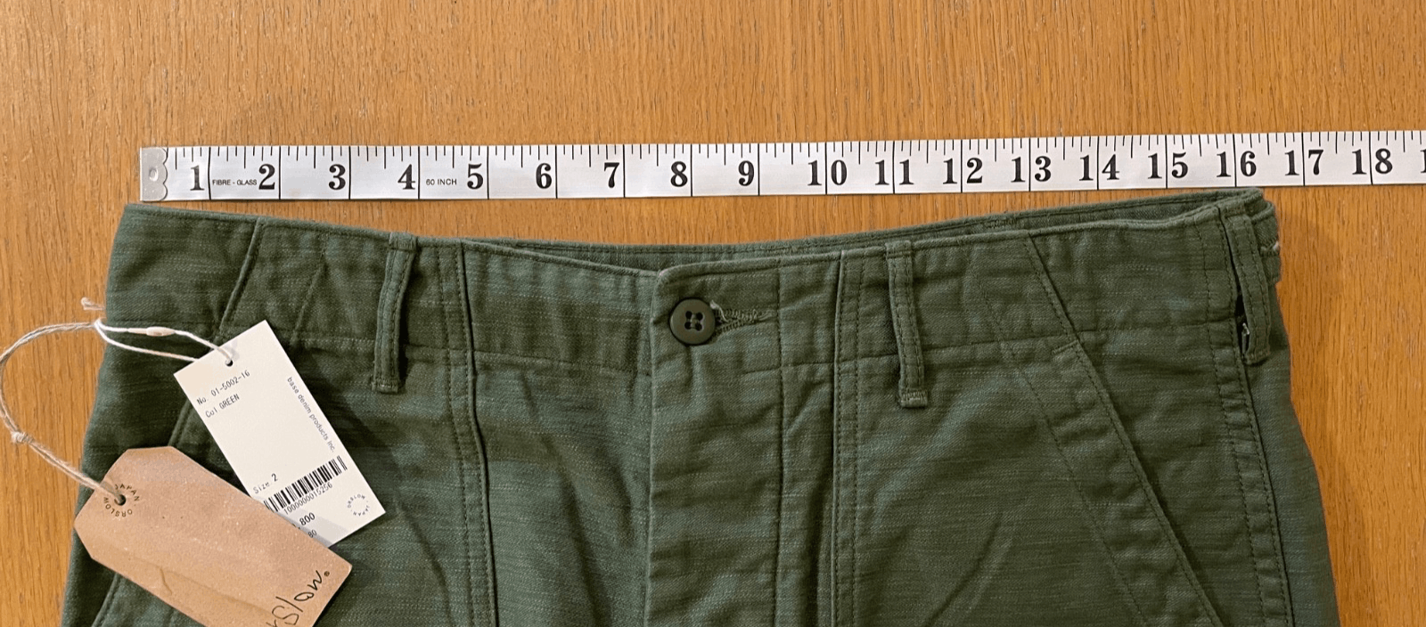 Orslow orSlow US Army Fatigue Pants Size 2 Regular Fit Size US 32 / EU 48 - 6 Thumbnail