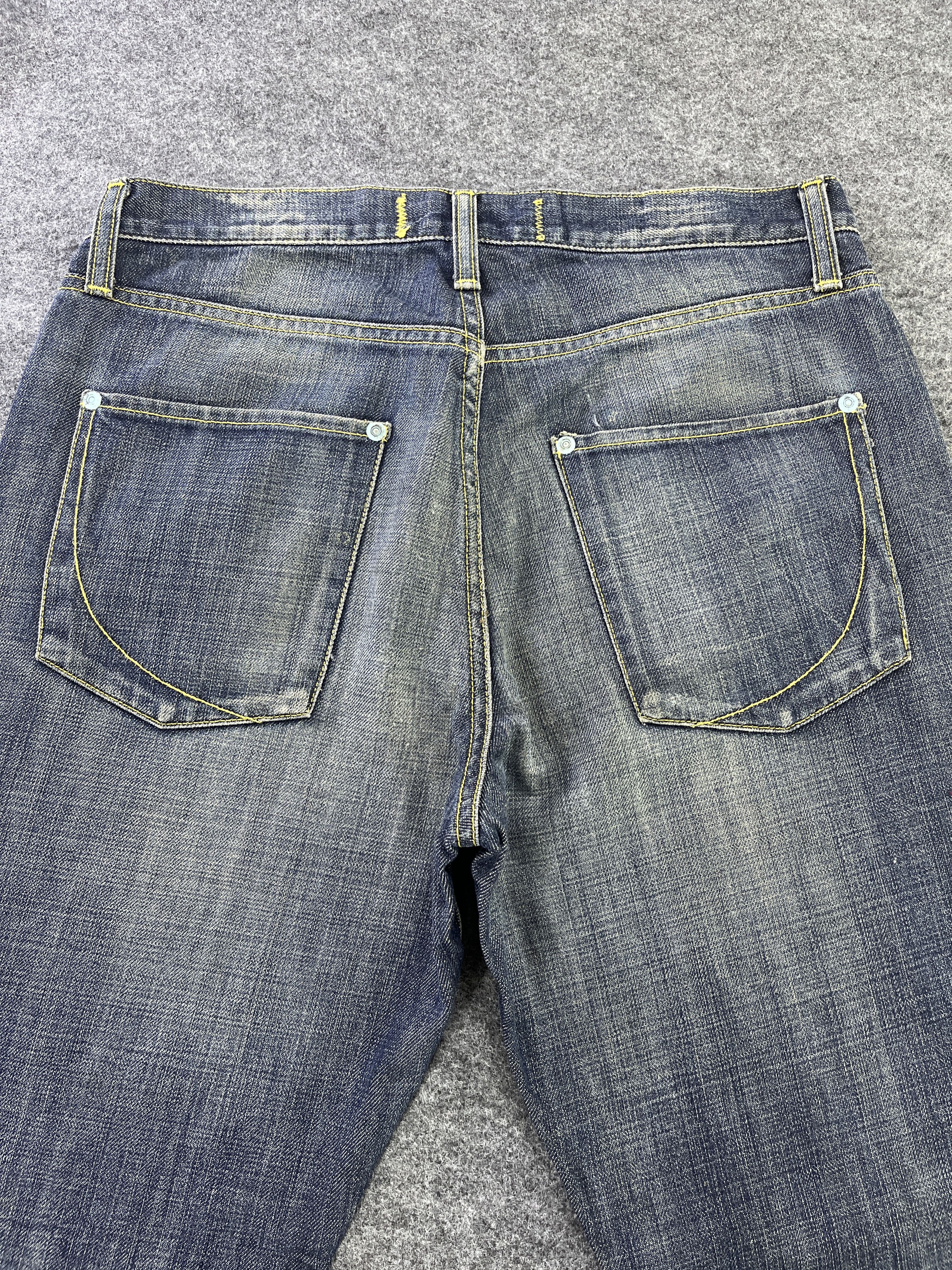 Paper Denim & Cloth Paper Denim & Cloth Button Fly Jeans Boot Cut Denim - J921 Size US 32 / EU 48 - 11 Thumbnail
