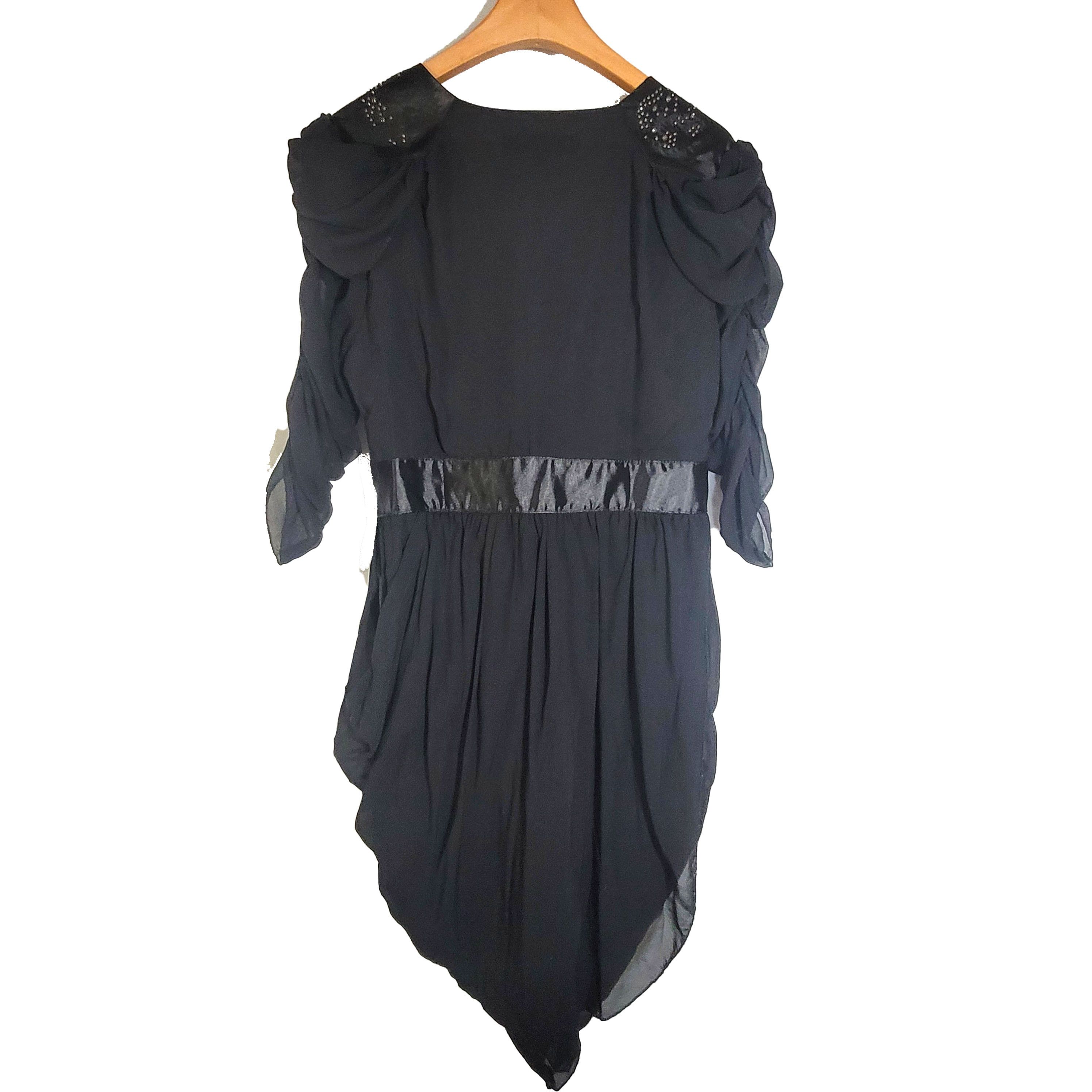 Other Women's Silk Size XS Short Sleeve Dress SBC439 Size XS / US 0-2 / IT 36-38 - 2 Thumbnail